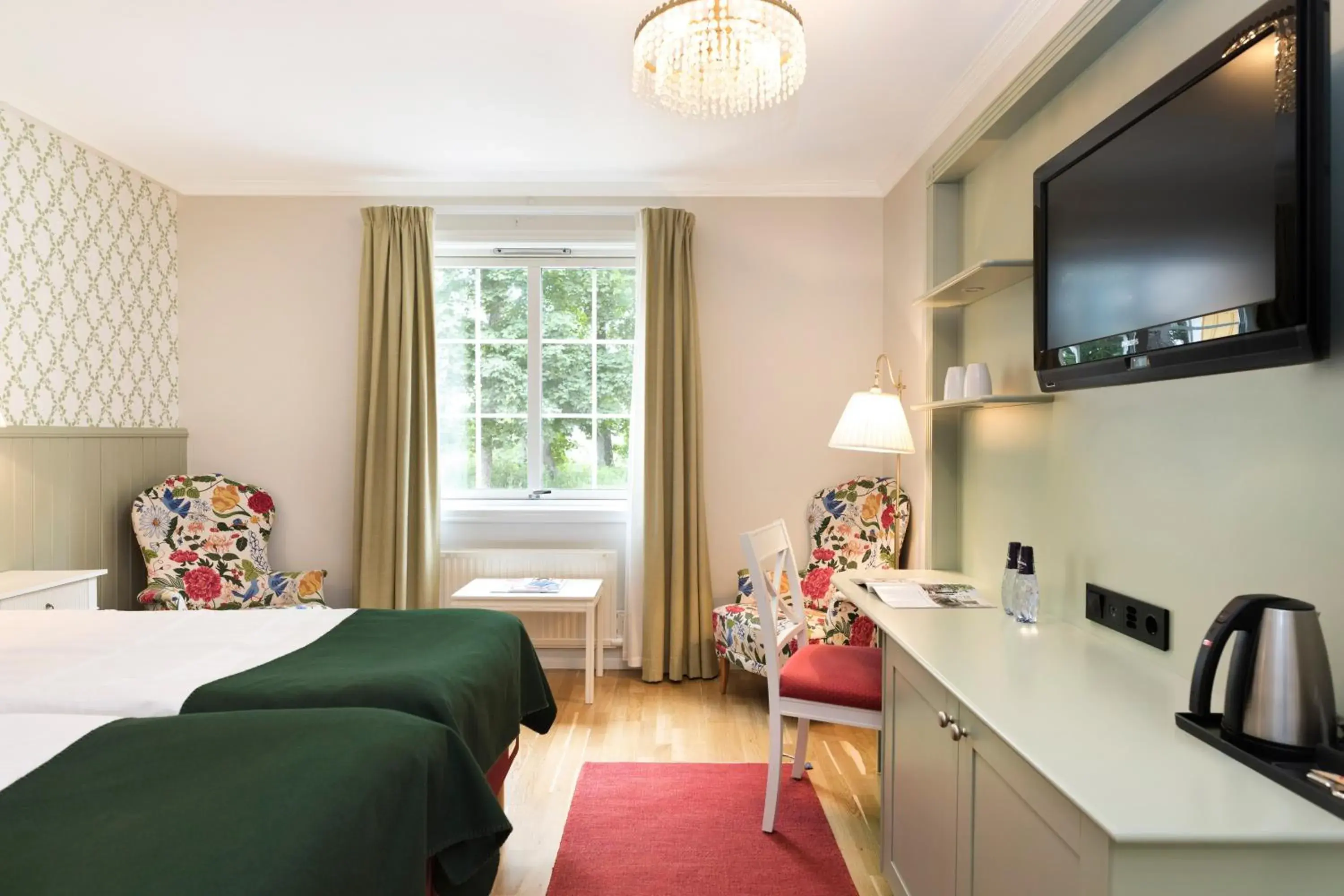 Classic Twin Room - single occupancy in Ronnums Herrgård Classic Twin Room - single occupancy in Ronnums Herrgård