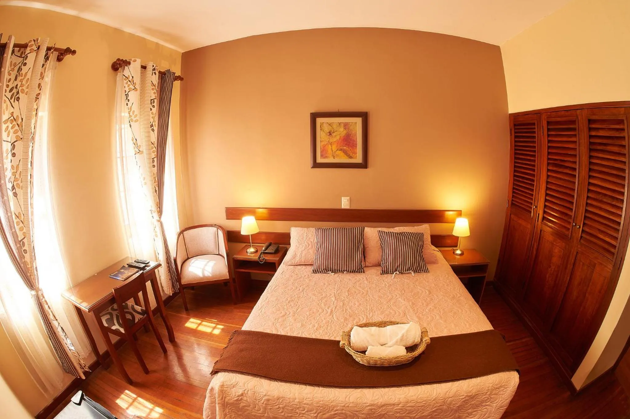 Bed in Hotel Arequipa Vive