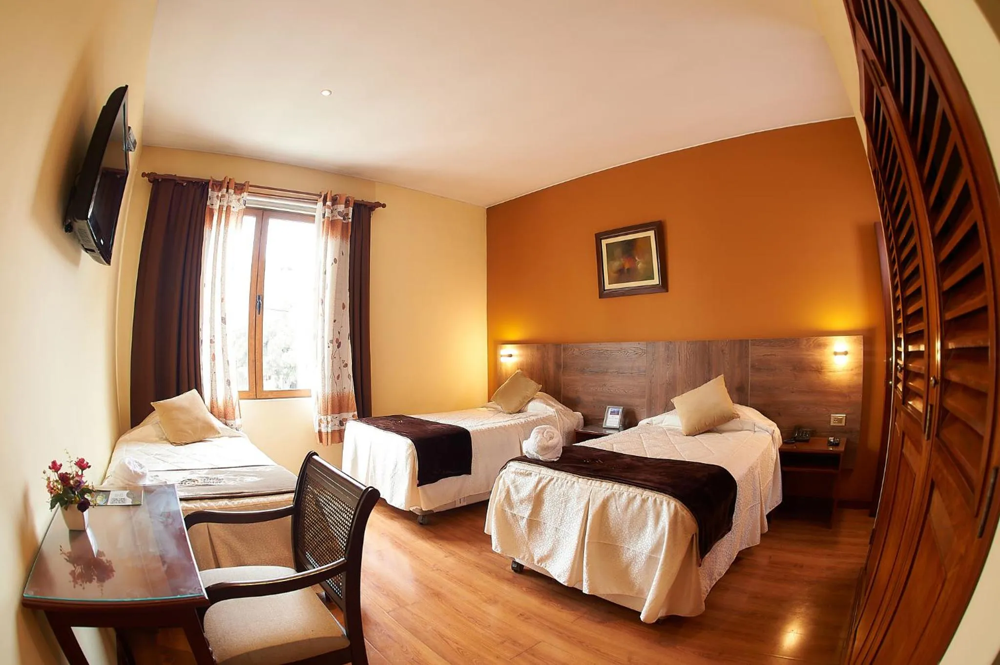 Bed in Hotel Arequipa Vive