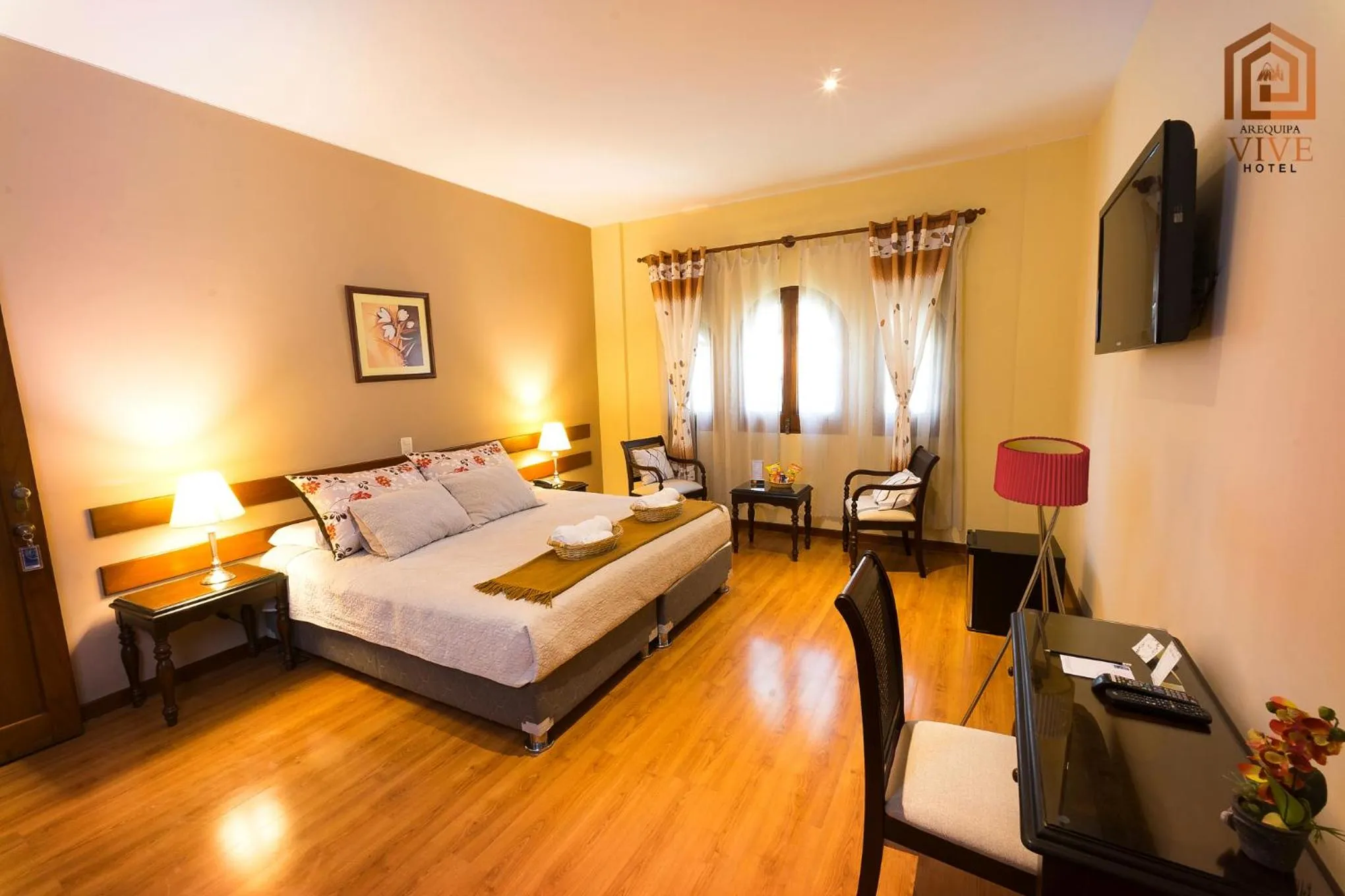Photo of the whole room, Bed in Hotel Arequipa Vive