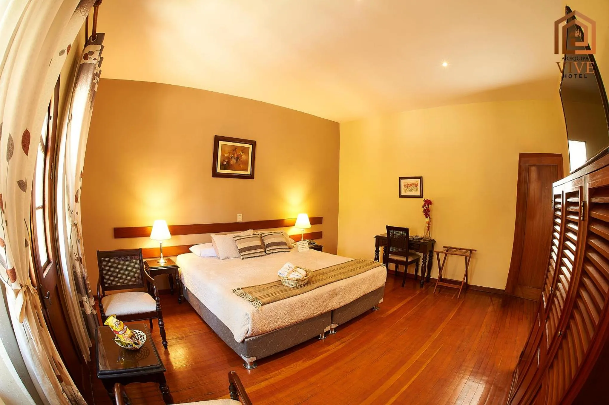 Photo of the whole room, Bed in Hotel Arequipa Vive