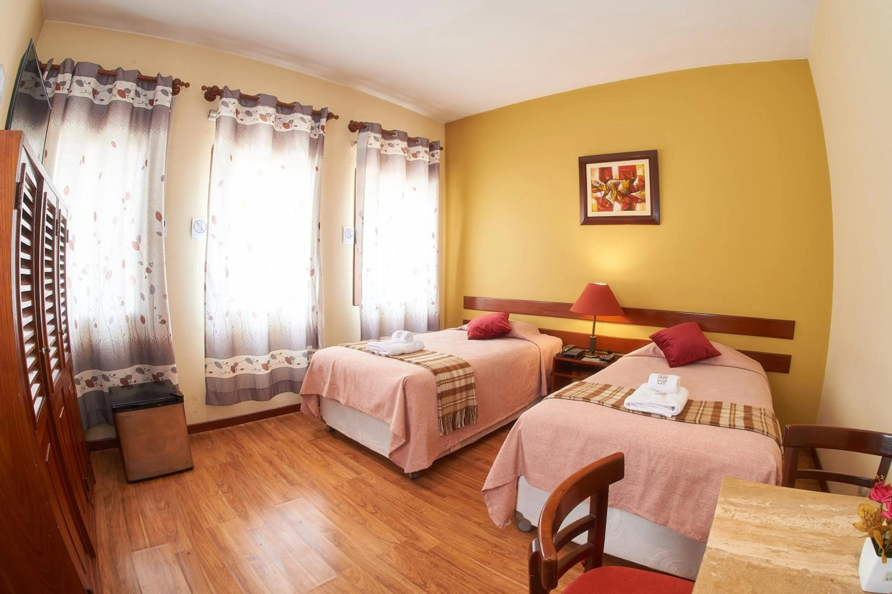 Bed in Hotel Arequipa Vive