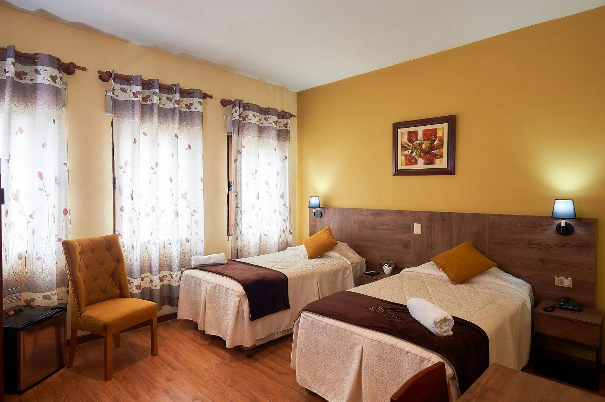 Bed in Hotel Arequipa Vive