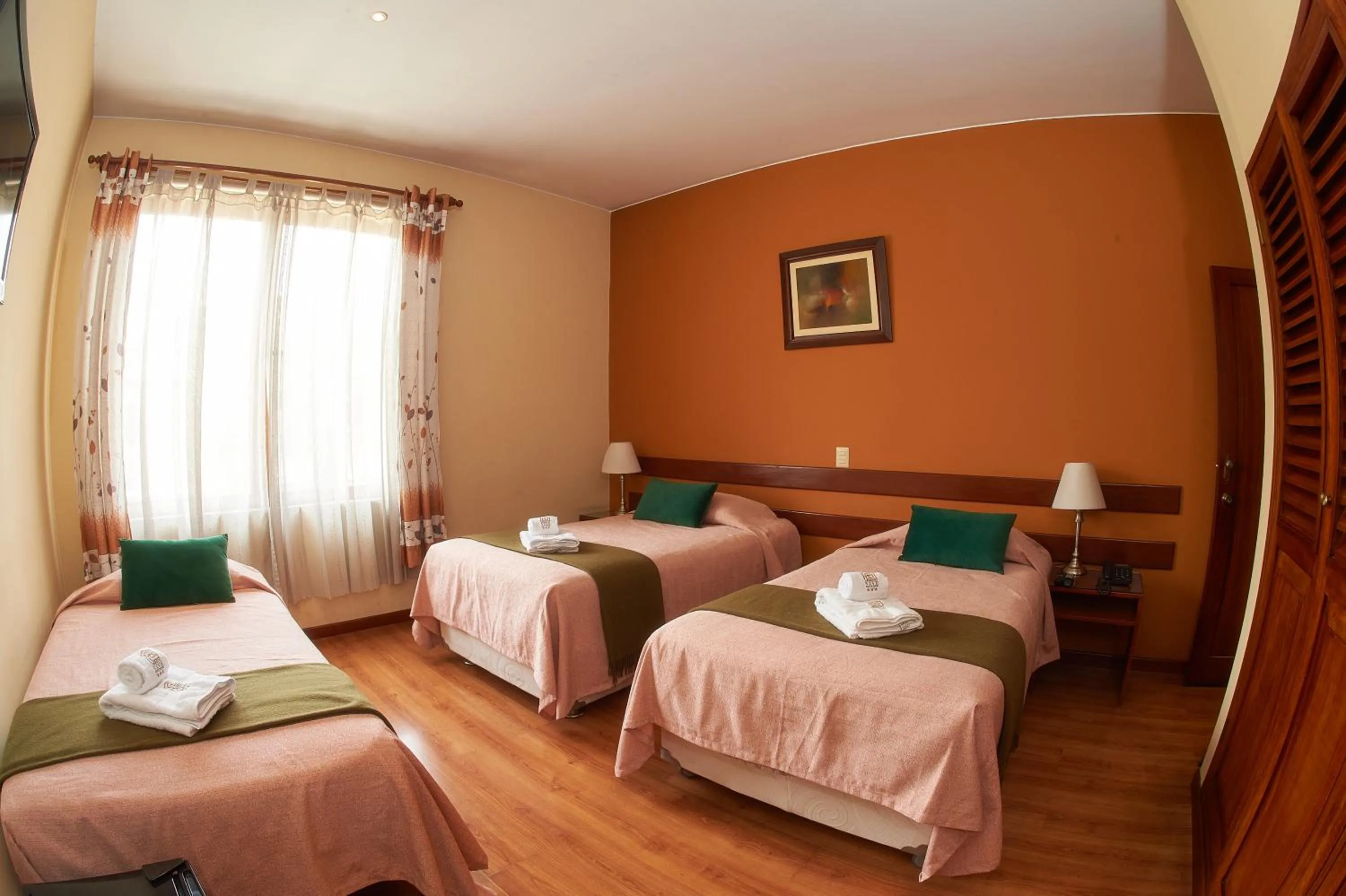 Bed in Hotel Arequipa Vive