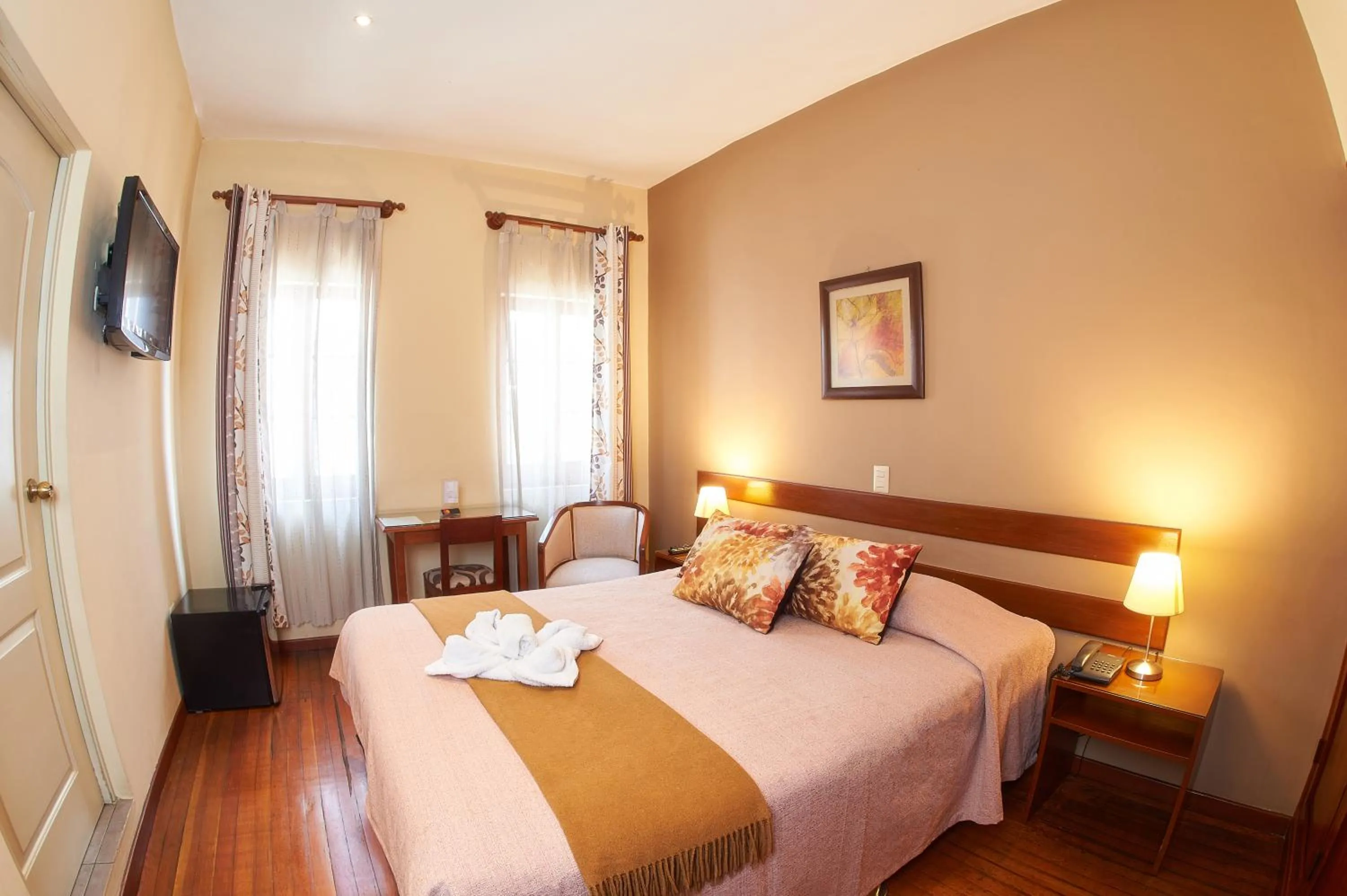 Bed in Hotel Arequipa Vive