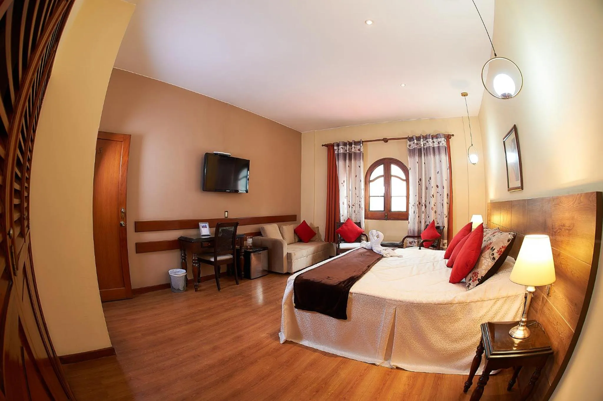 Bed in Hotel Arequipa Vive