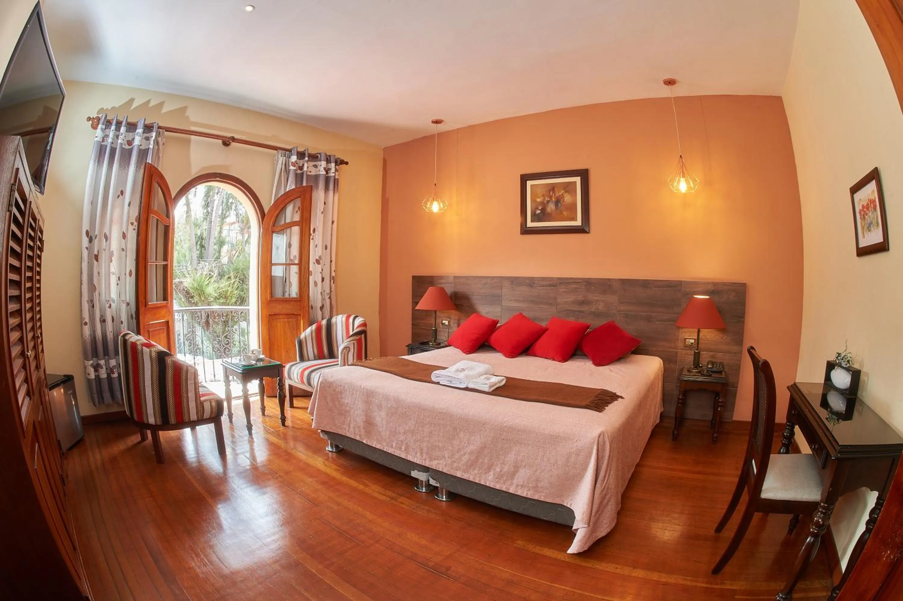 Bed in Hotel Arequipa Vive
