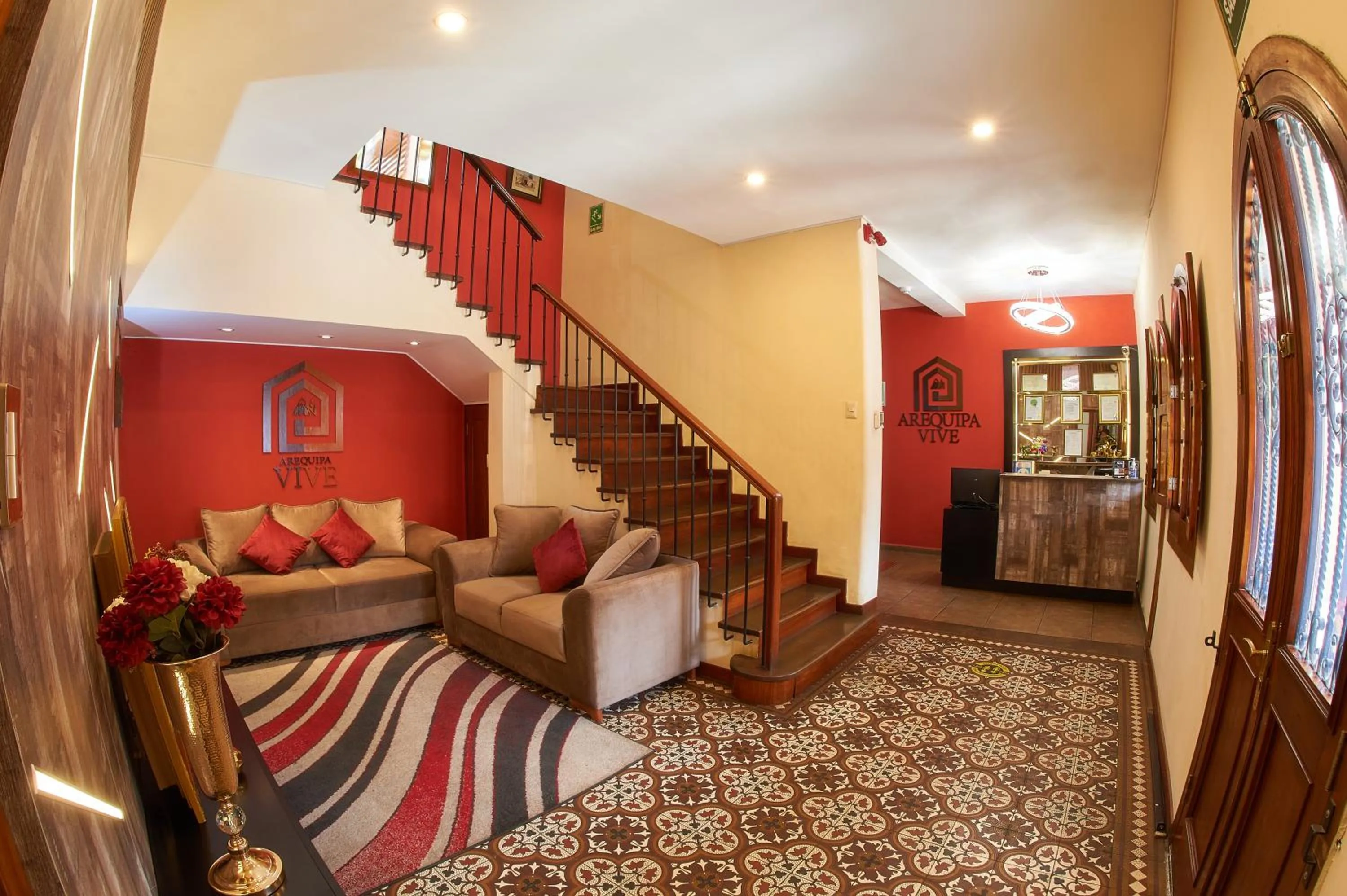 Living room in Hotel Arequipa Vive