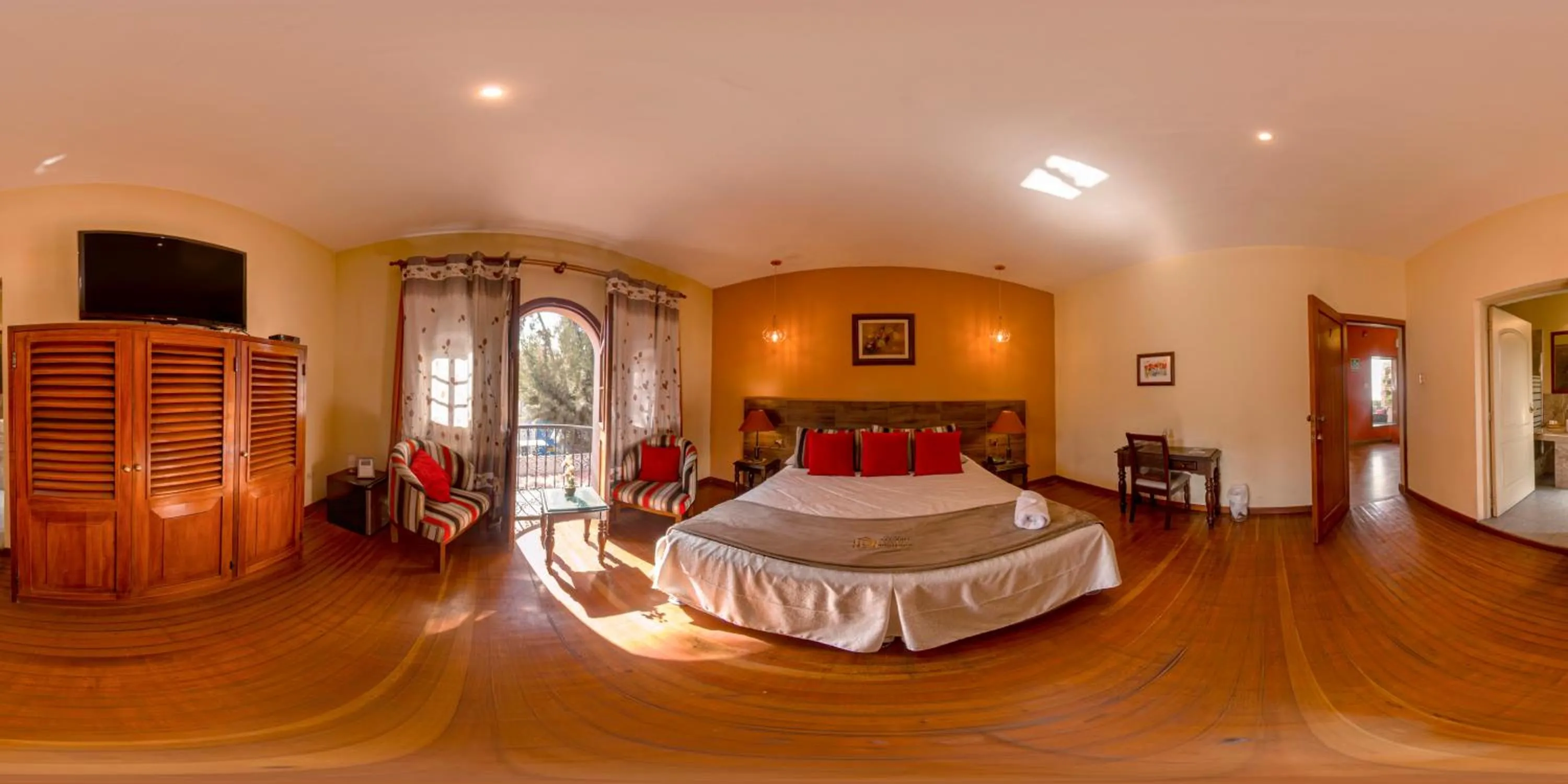 Bed in Hotel Arequipa Vive