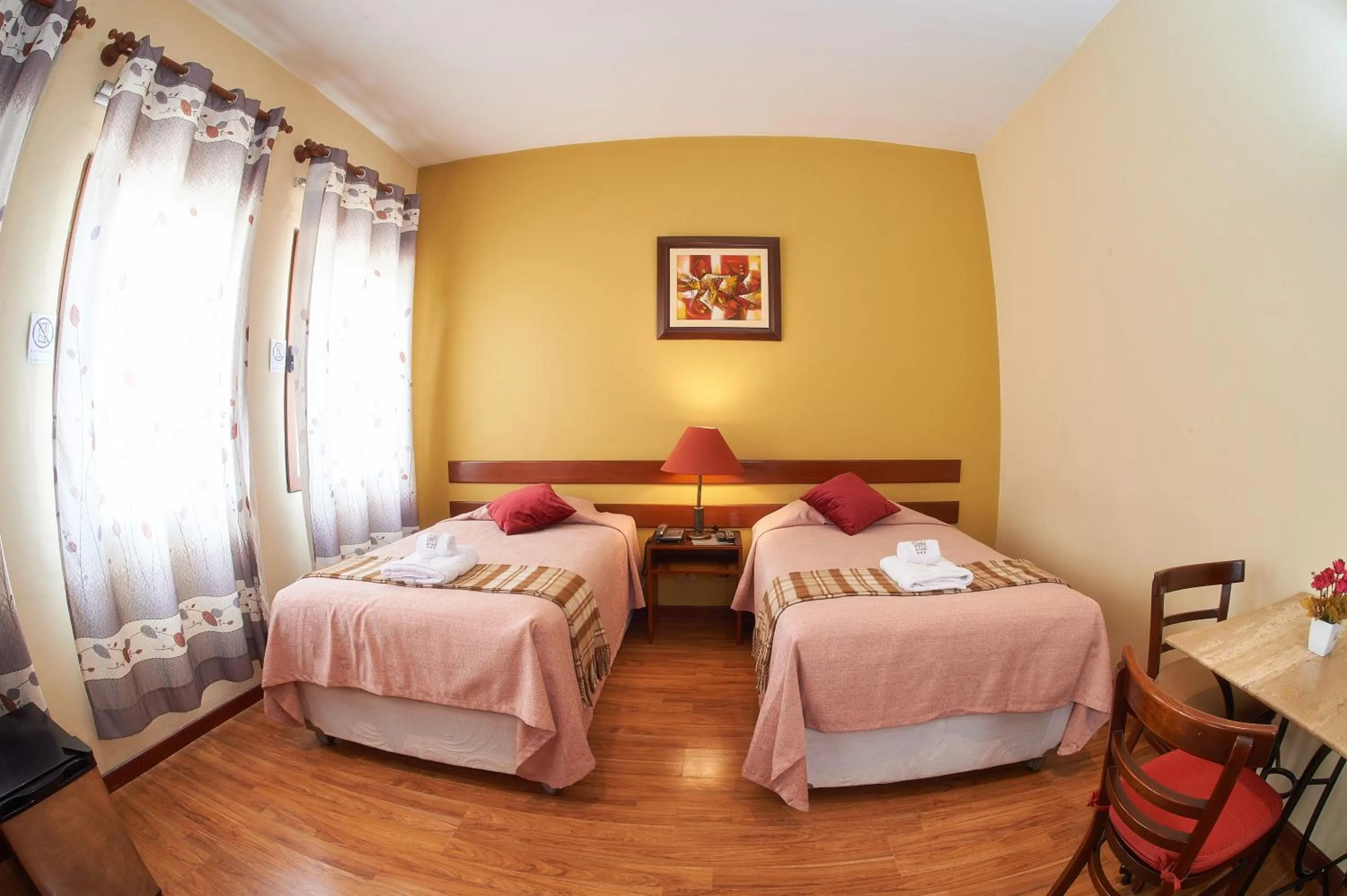 Bed in Hotel Arequipa Vive