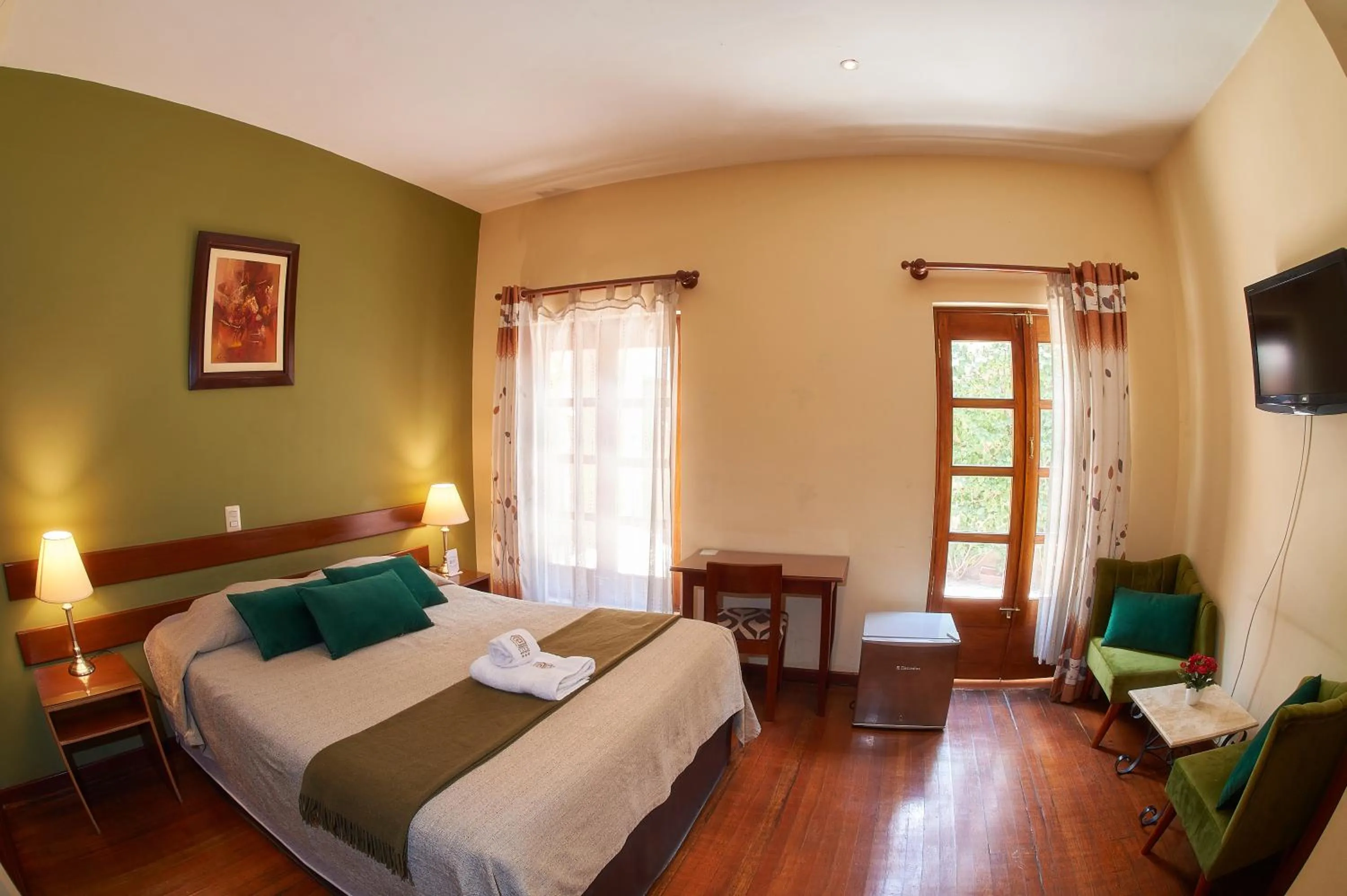 Bed in Hotel Arequipa Vive