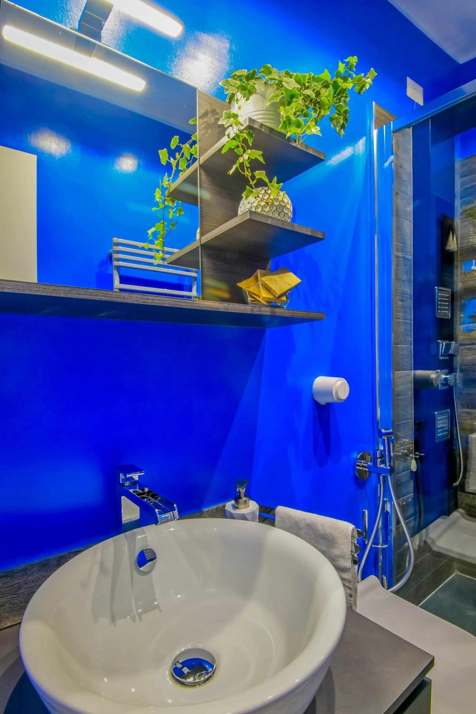 Shower in Allegra's House Caracciolo