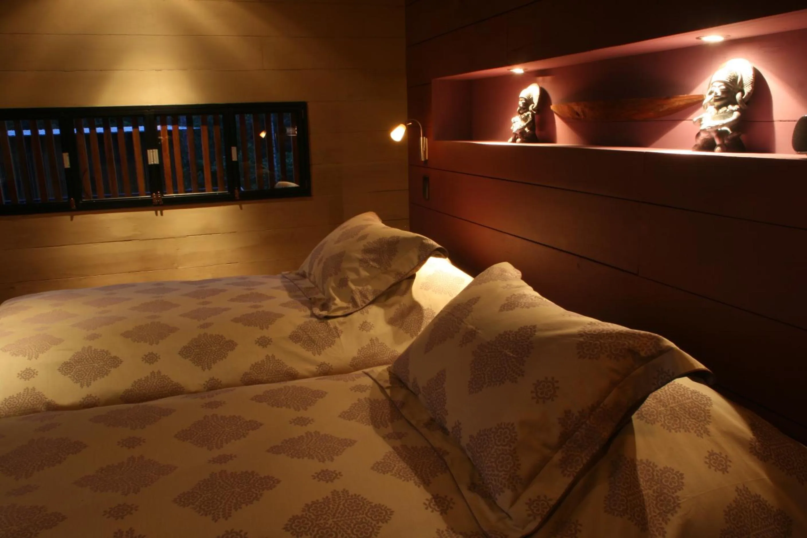 Bed in Hamadryade Lodge