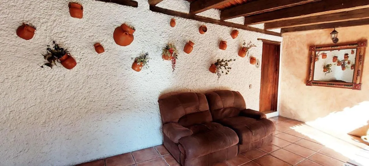 Living room in Posada de la Virgen