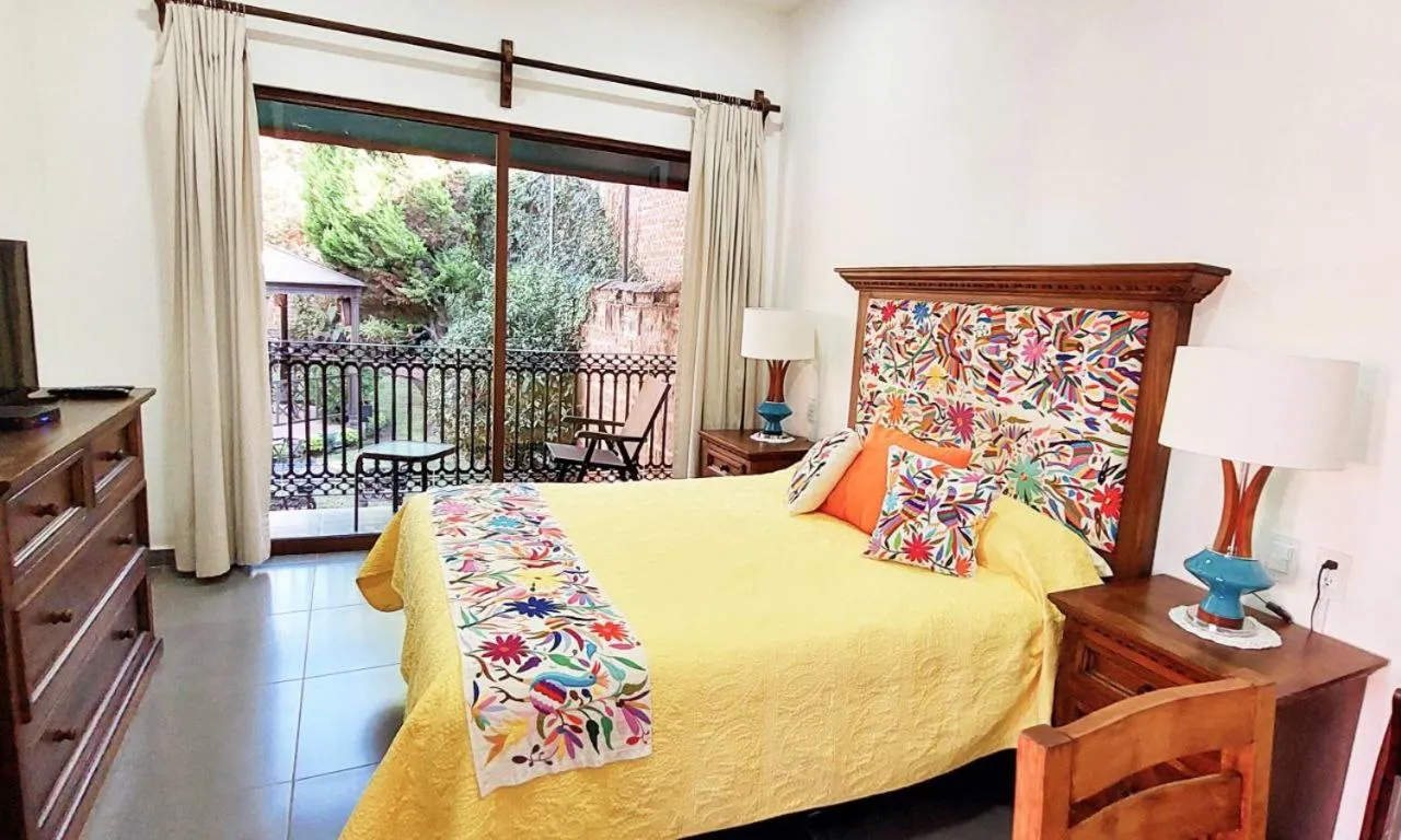 Bed in Posada de la Virgen