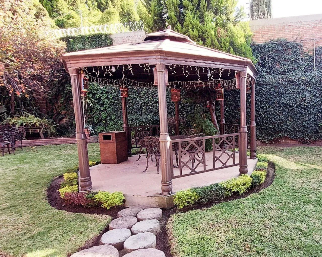 Patio in Posada de la Virgen