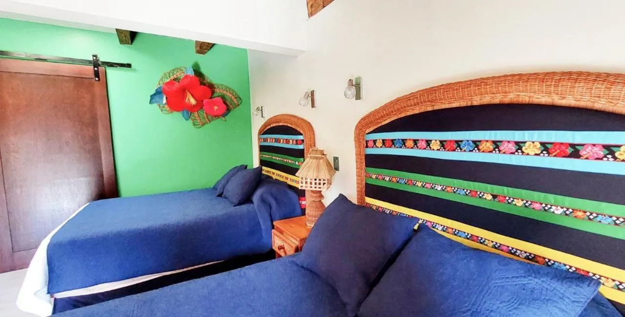 Bed in Posada de la Virgen