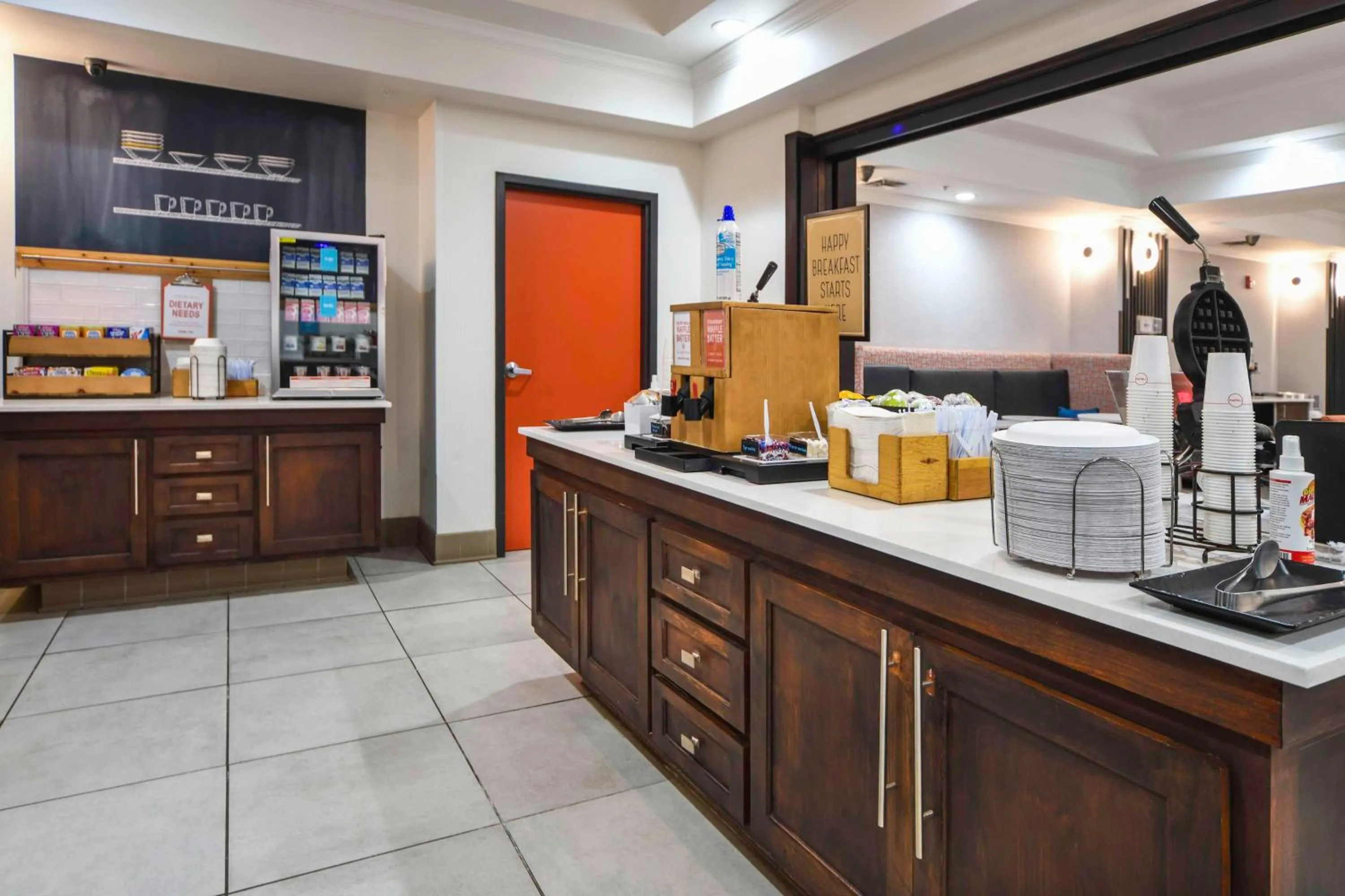 Breakfast in Hampton Inn Bryant