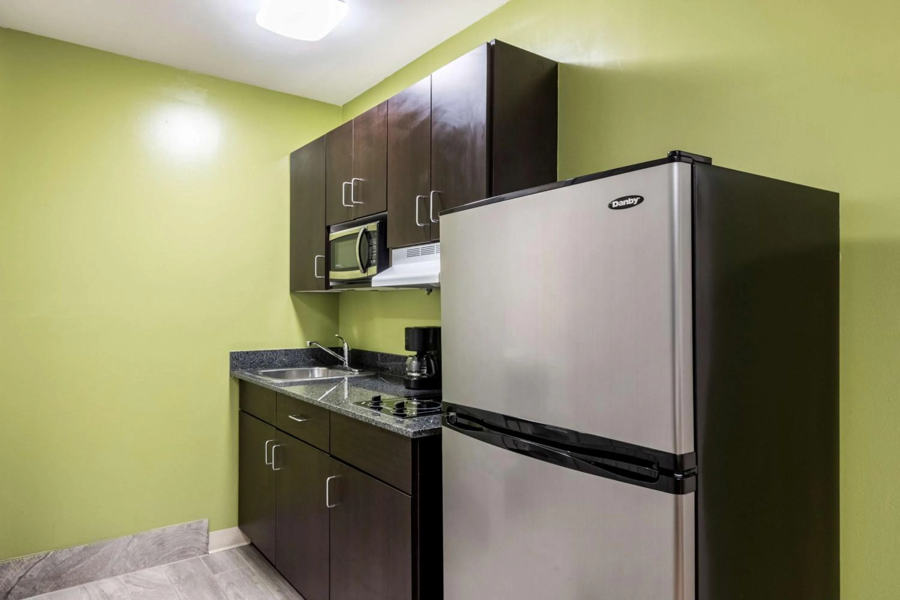 Kitchen or kitchenette in Studio 6-Savannah, GA