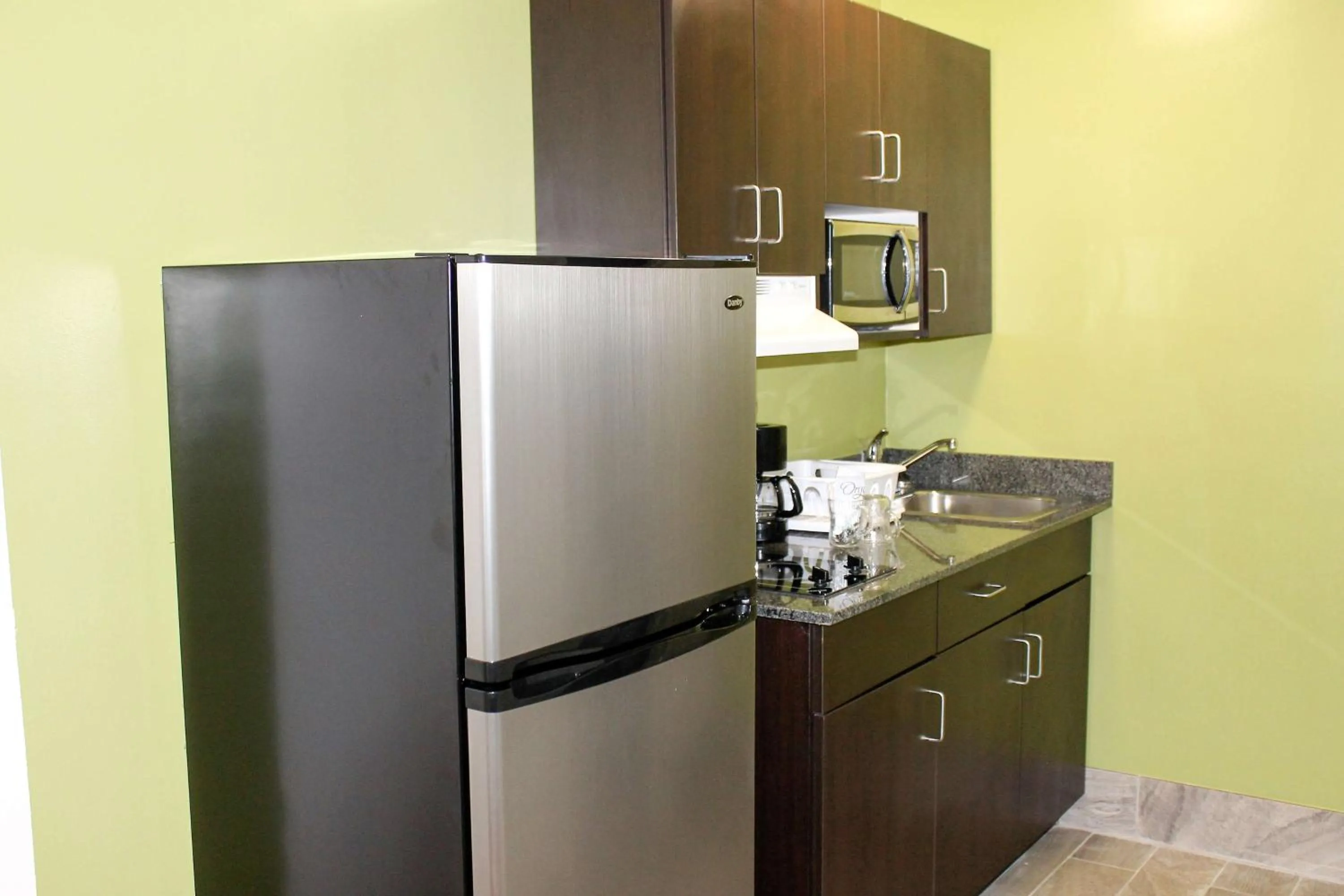 Kitchen or kitchenette in Studio 6-Savannah, GA