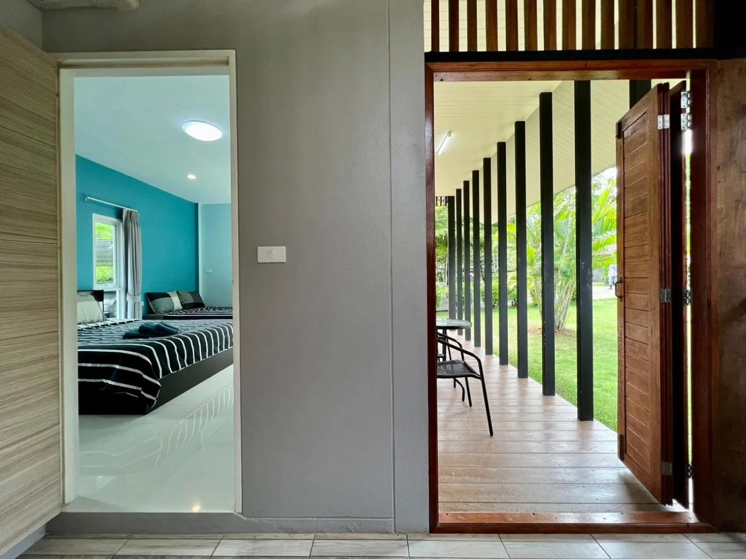 Property building, Bed in Evergreen Koh Chang Resort