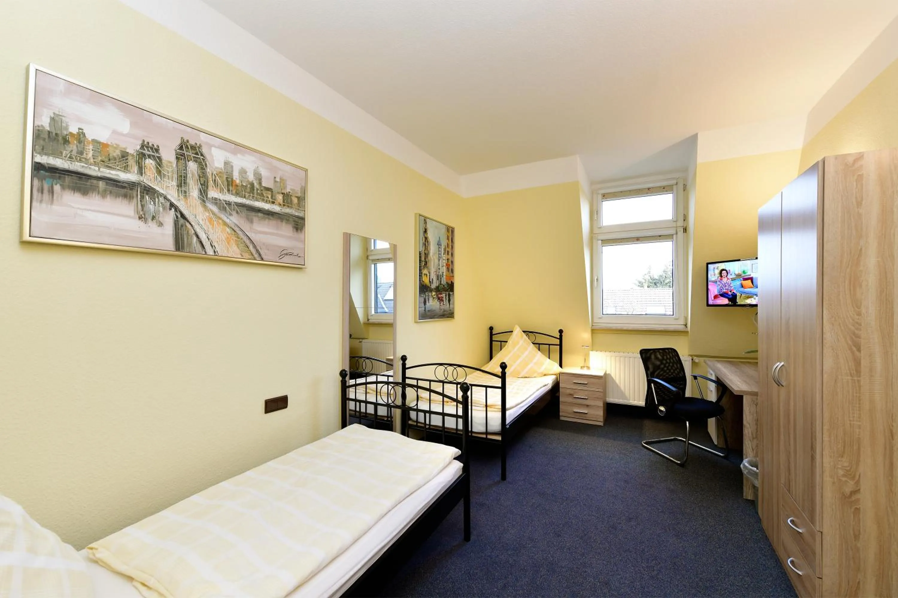 Bed in Hotel Haus Kleimann-Reuer