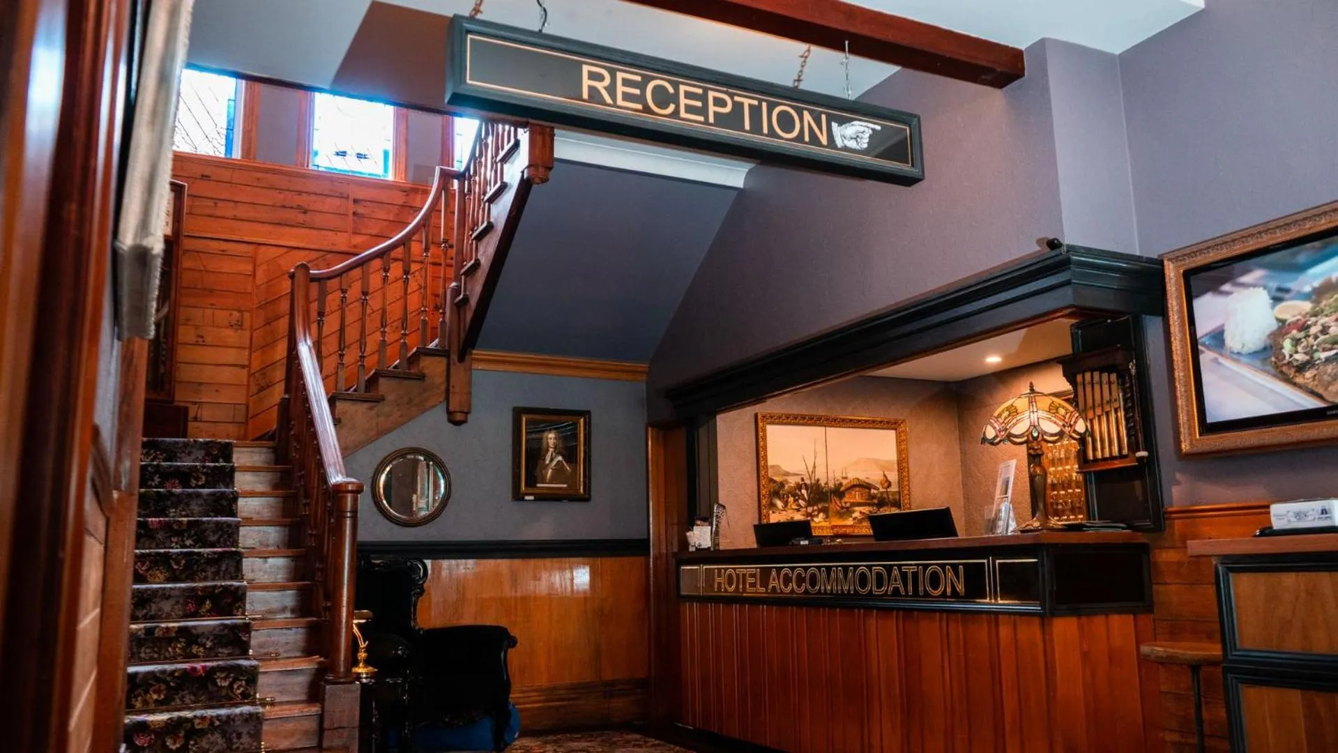 Lobby or reception in The Duke Of Marlborough