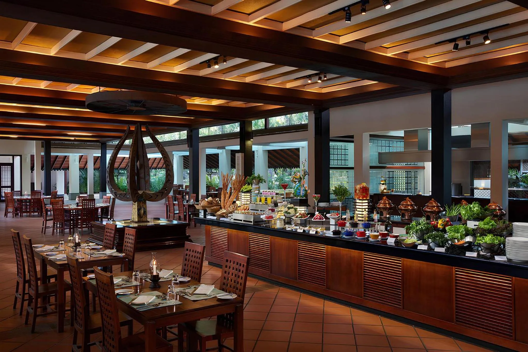 Restaurant/places to eat in Cinnamon Lodge Habarana