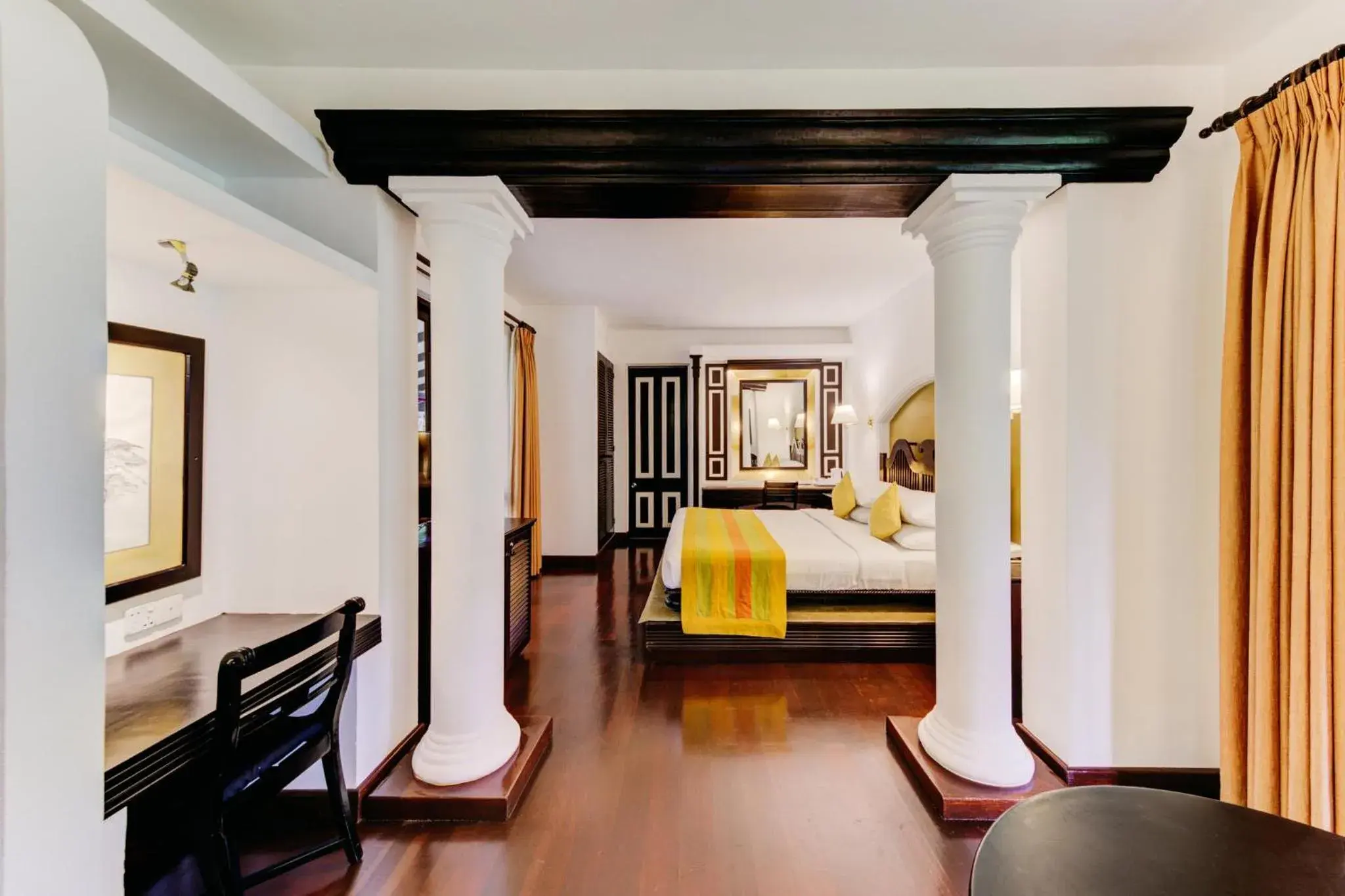 Bedroom, Bed in Cinnamon Lodge Habarana Bedroom, Bed in Cinnamon Lodge Habarana