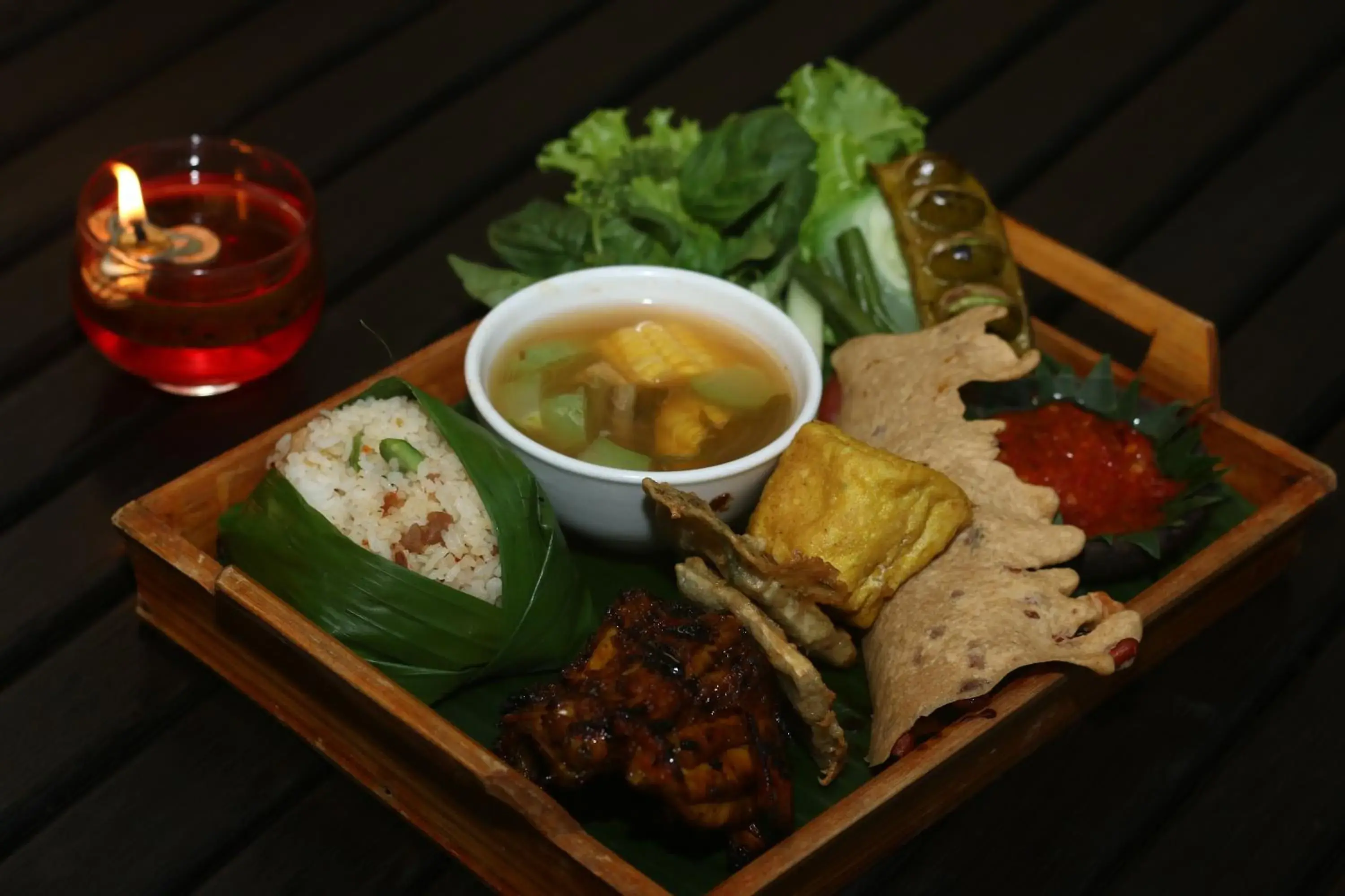 Food in Kampung Sampireun Resort & Spa Food in Kampung Sampireun Resort & Spa