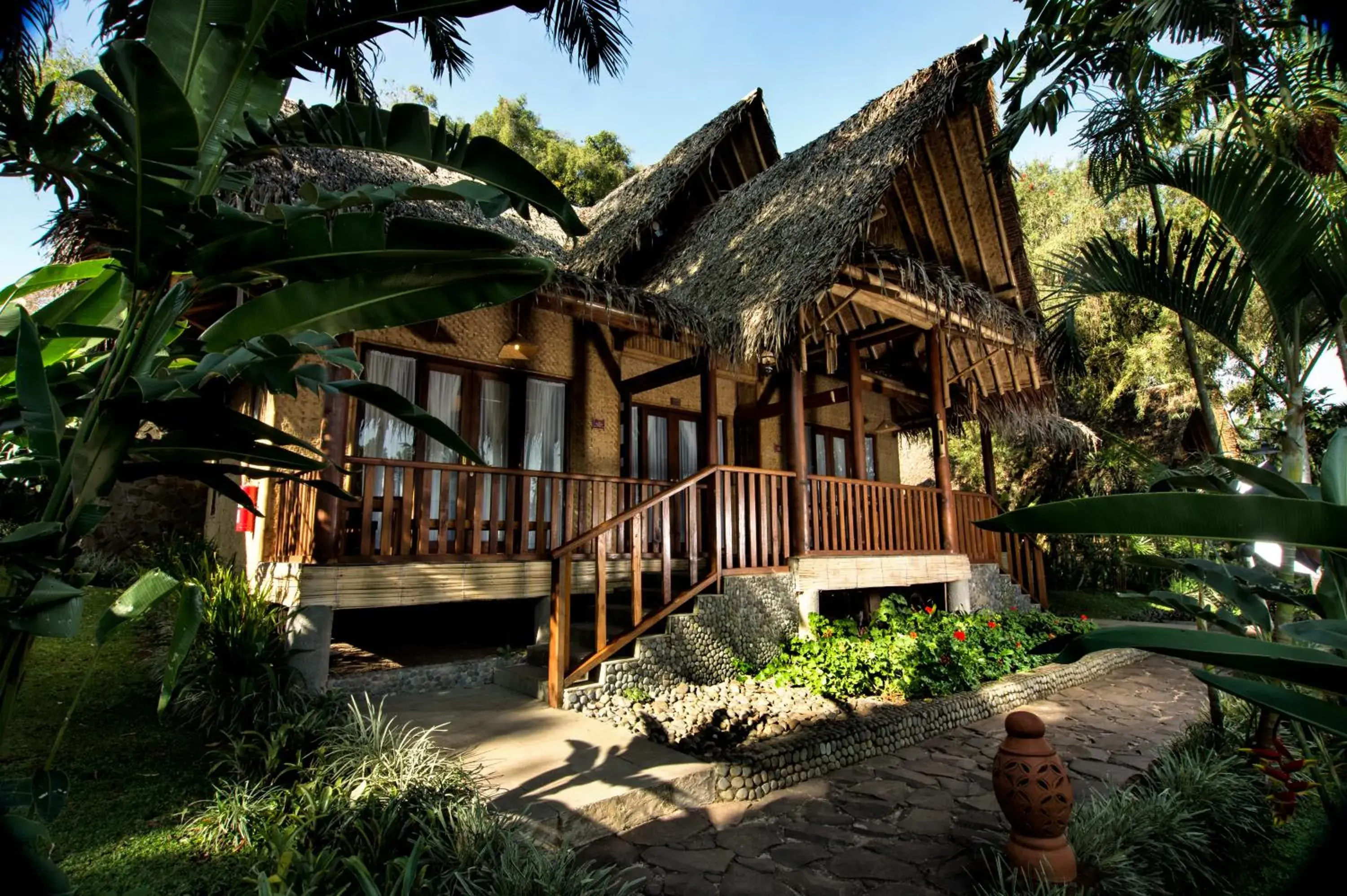 Facade/entrance in Kampung Sampireun Resort & Spa Facade/entrance in Kampung Sampireun Resort & Spa