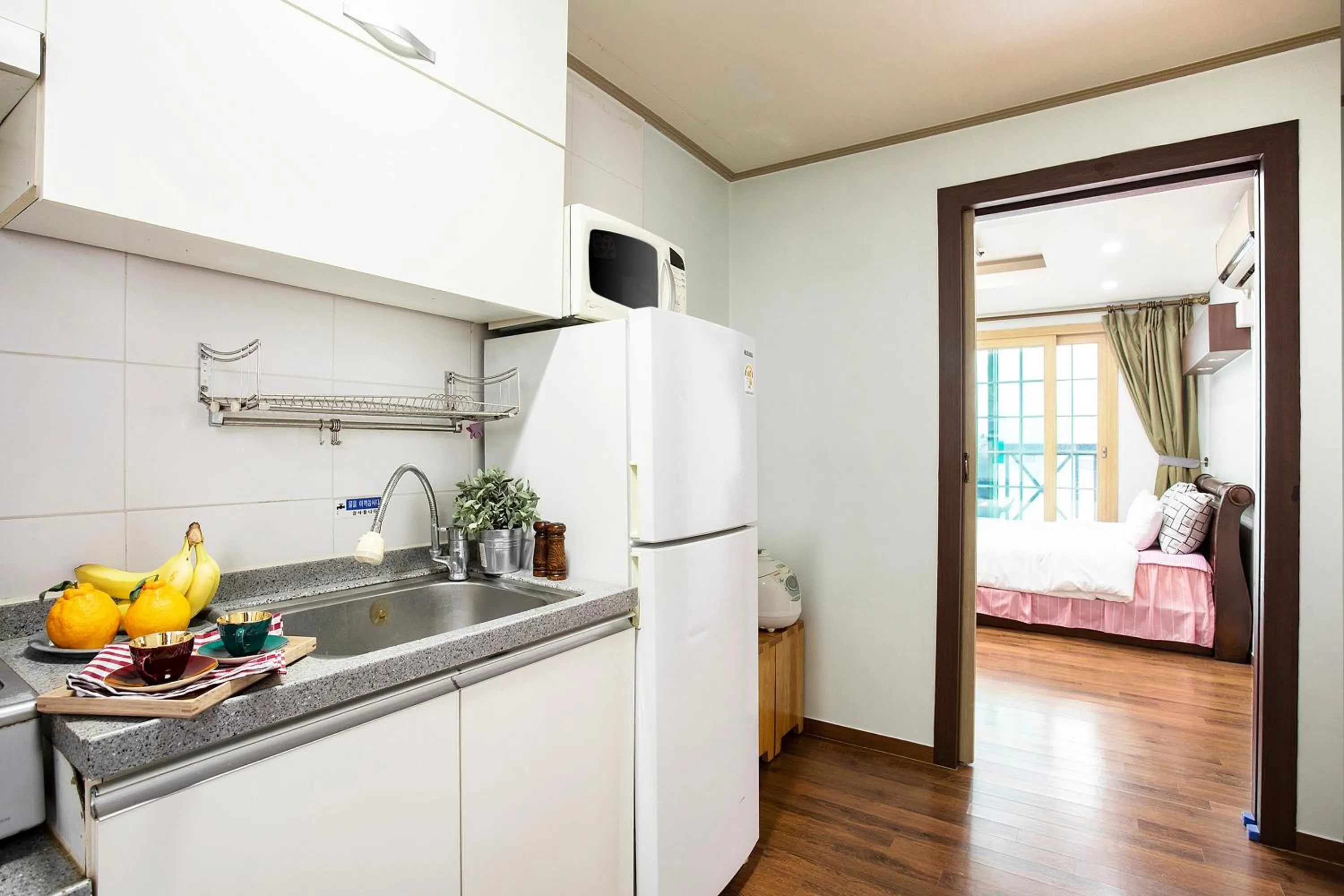 Kitchen or kitchenette in oneday in geoje