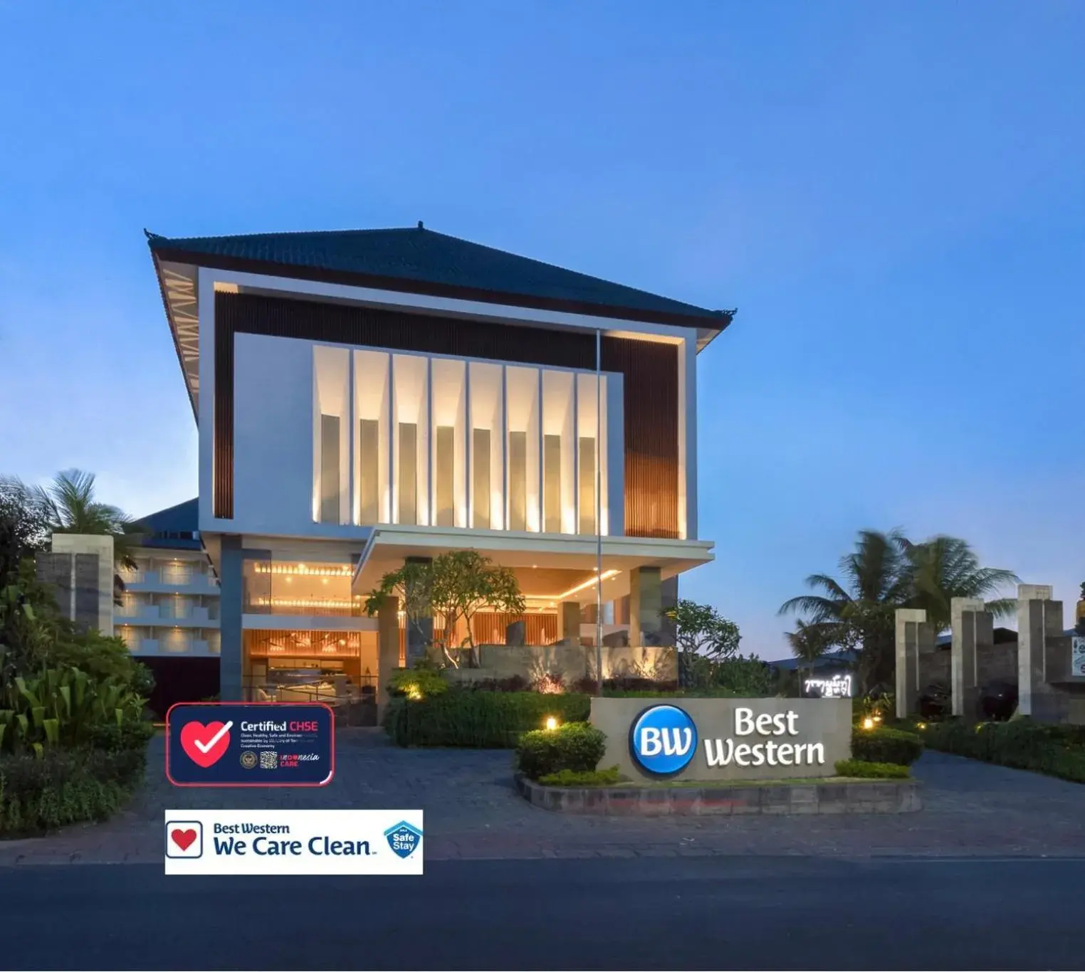 Property building in Best Western Kamala Jimbaran Property building in Best Western Kamala Jimbaran