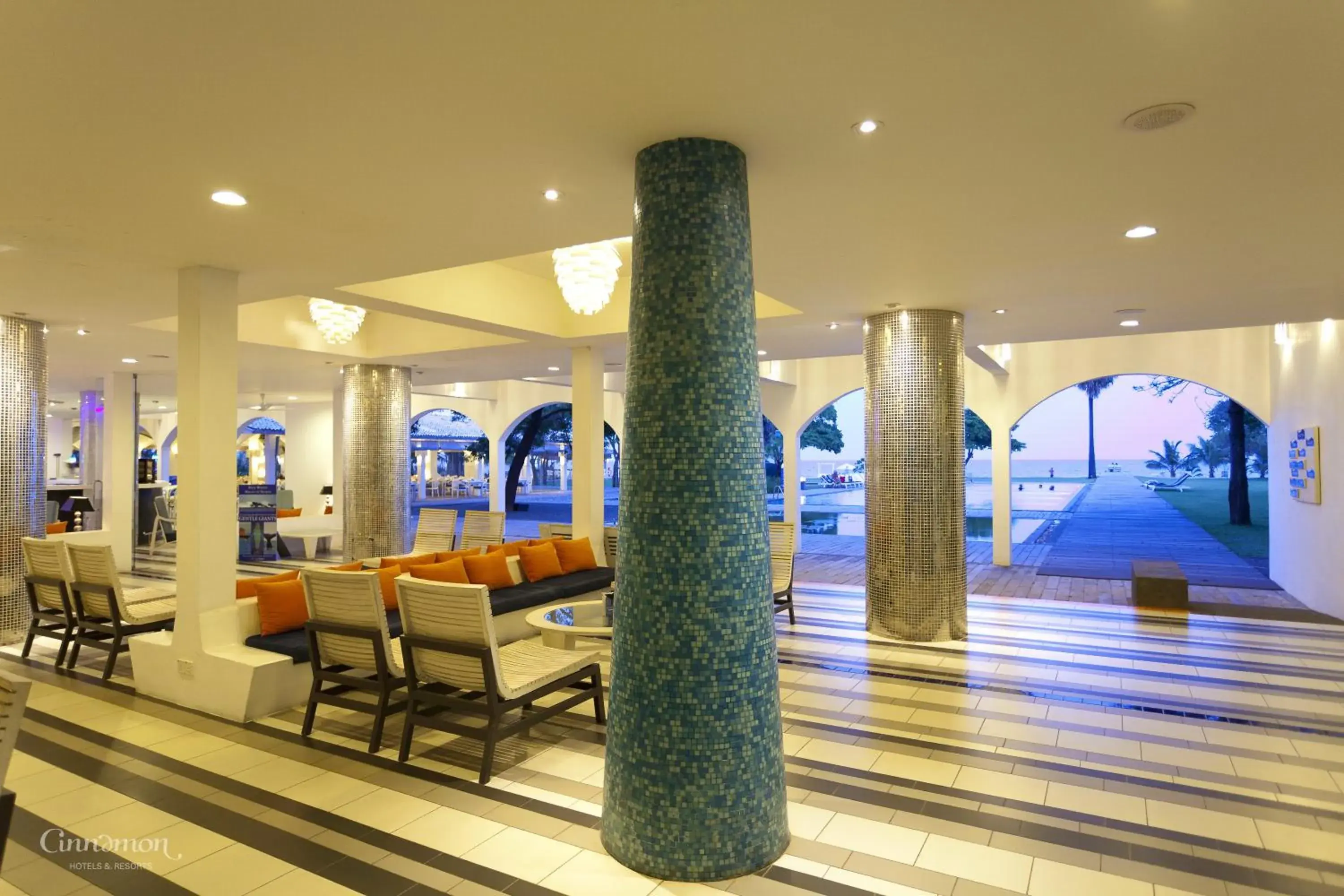 Lobby or reception in Trinco Blu by Cinnamon Lobby or reception in Trinco Blu by Cinnamon