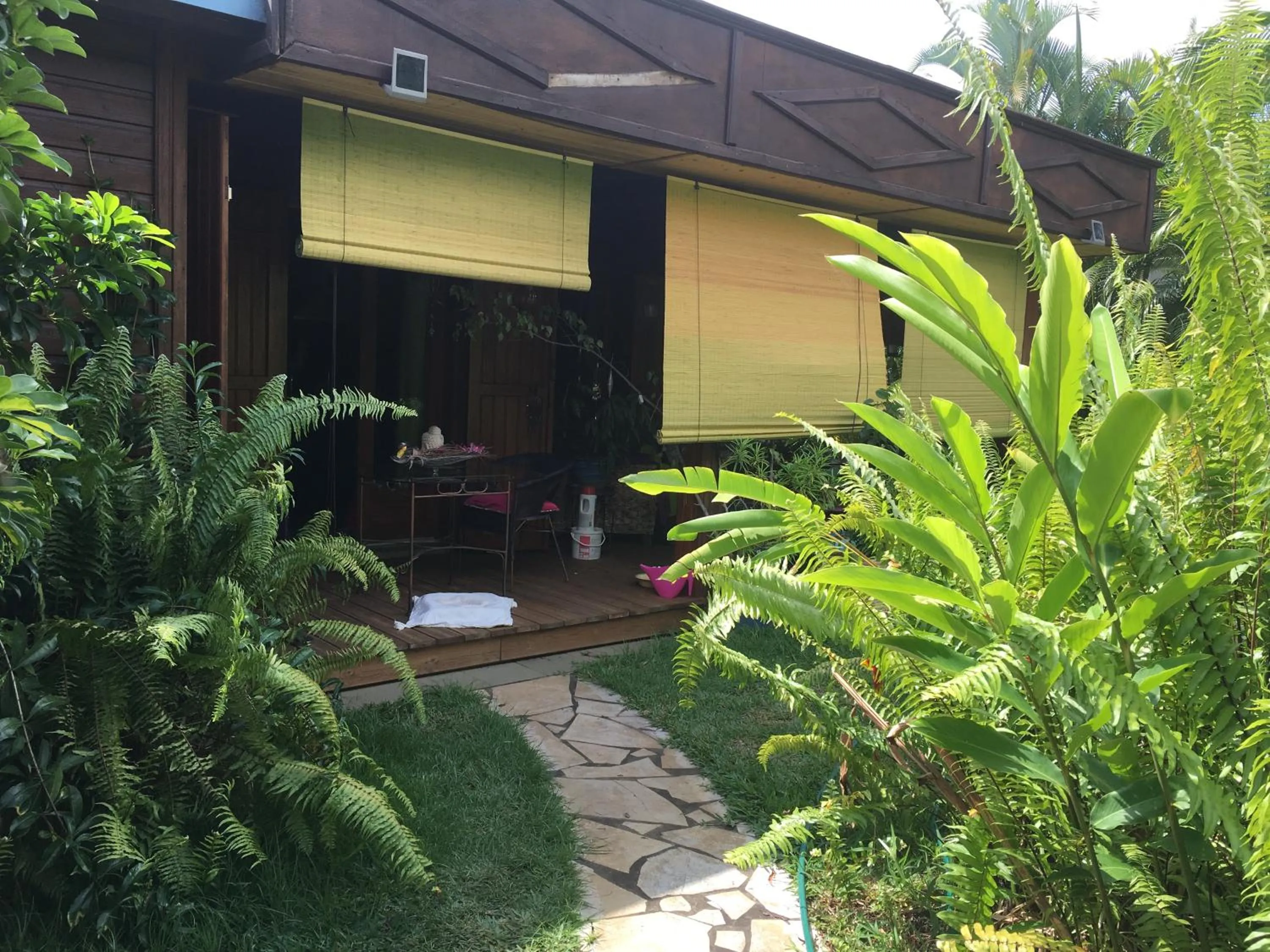 Garden in Le Chalet dAZAE
