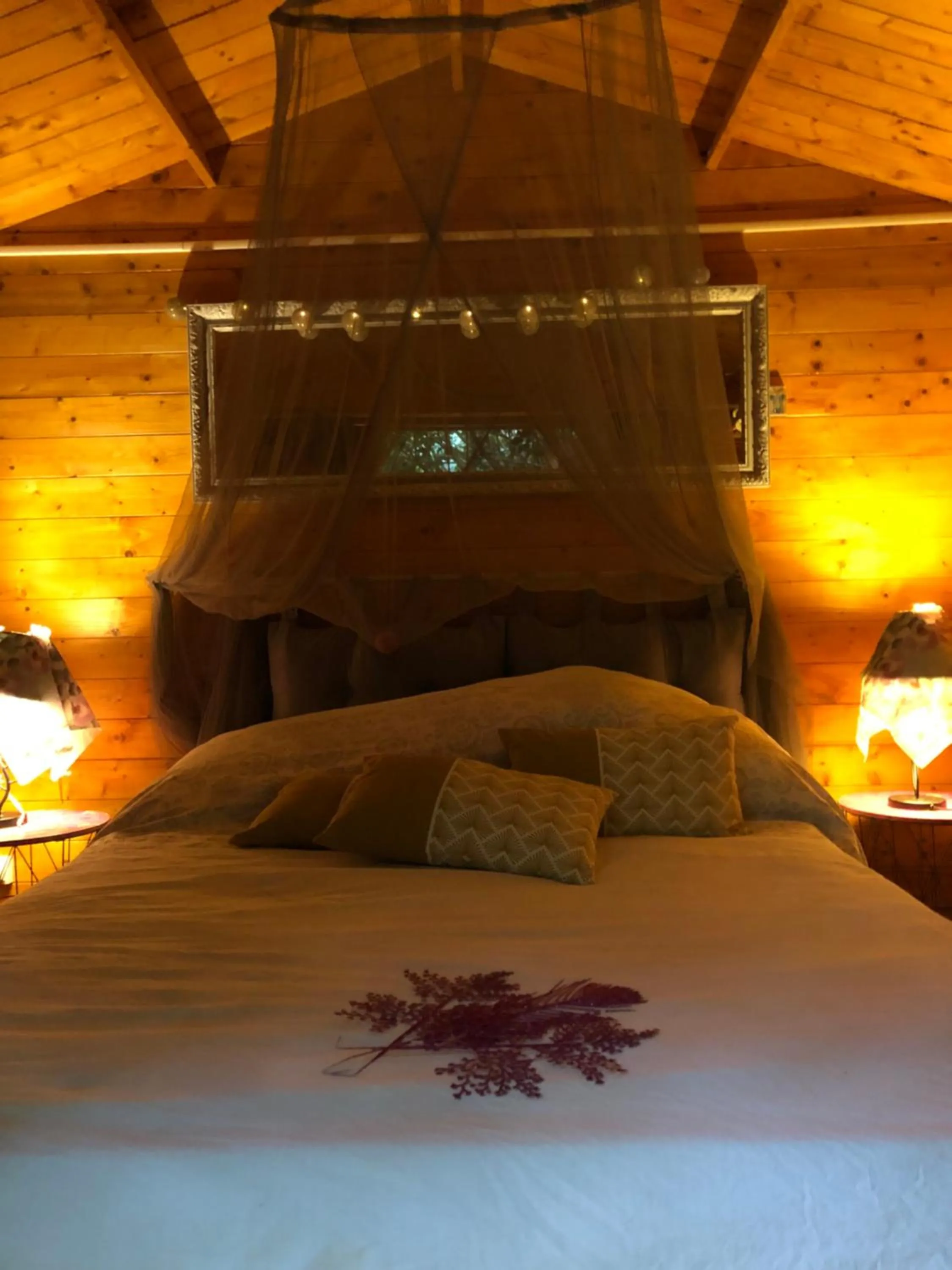 Bed in Le Chalet dAZAE