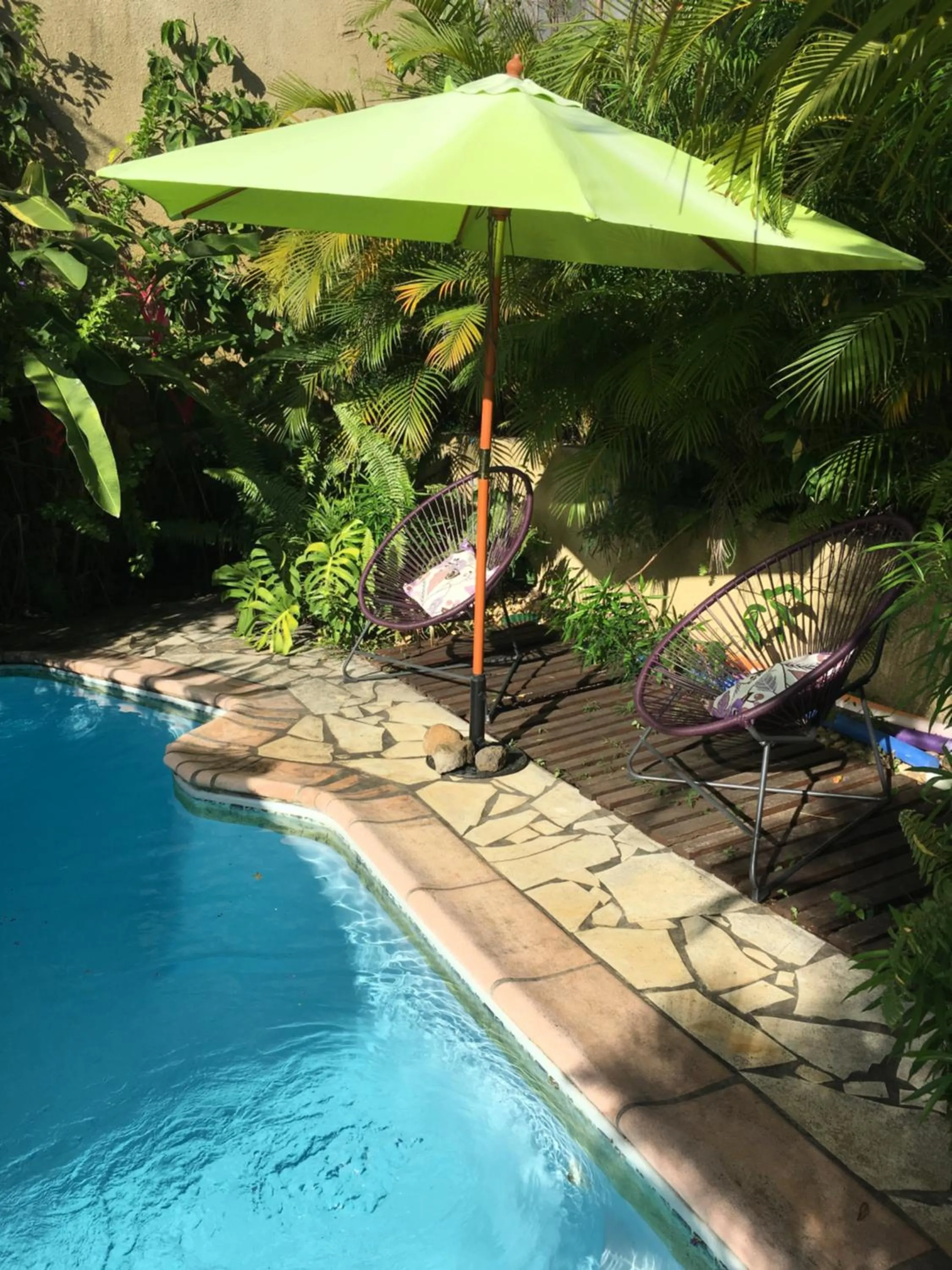 Swimming pool in Le Chalet dAZAE
