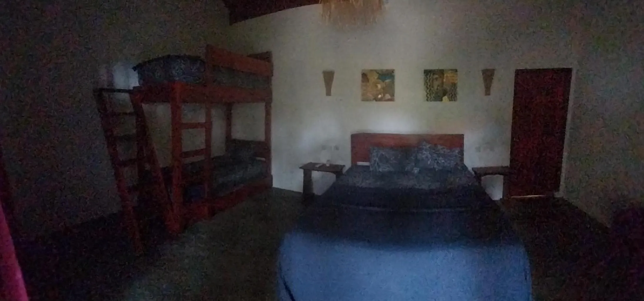 Bed in Kambuna Bungalow