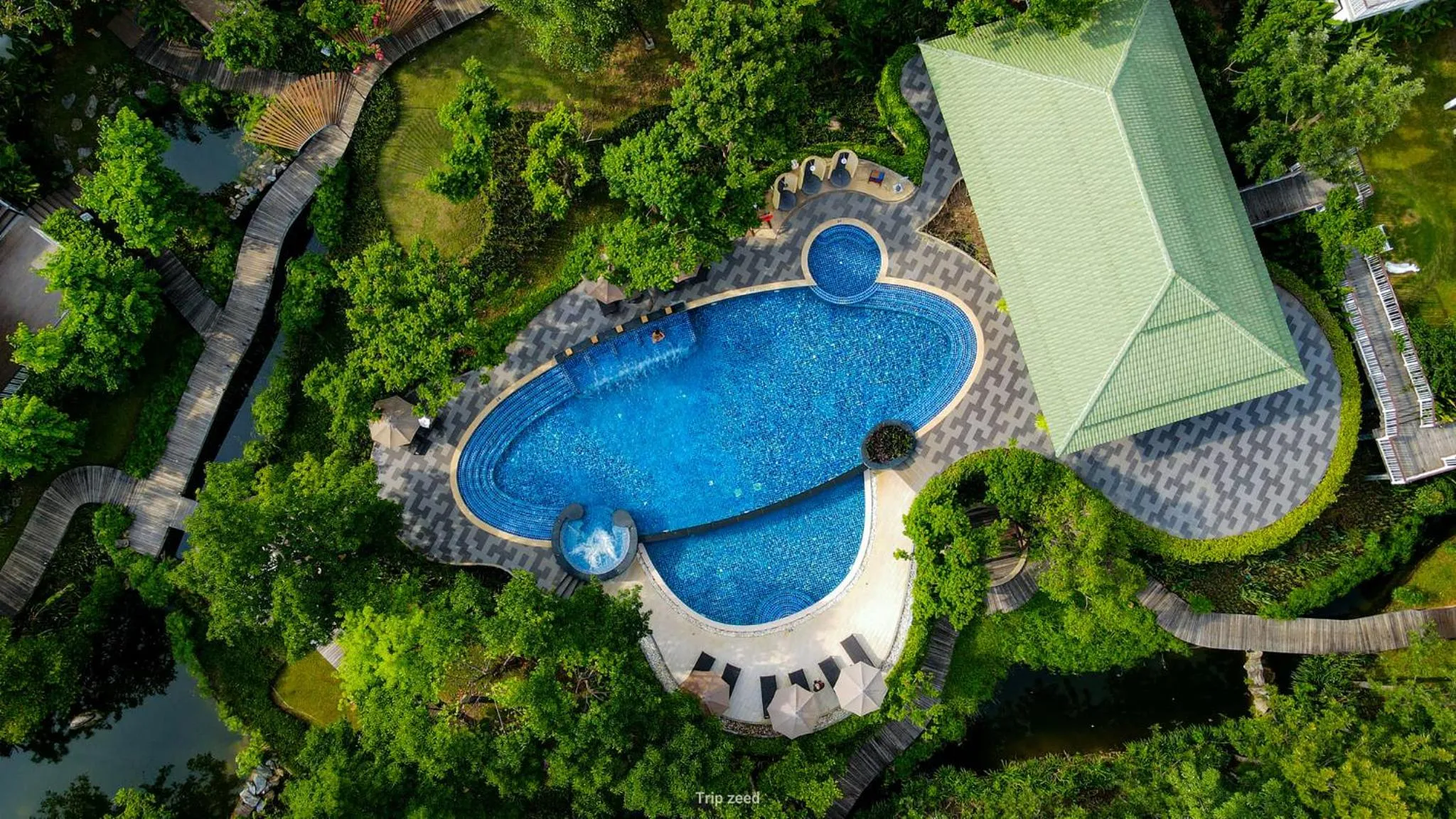 Swimming pool in Vivace Khaoyai