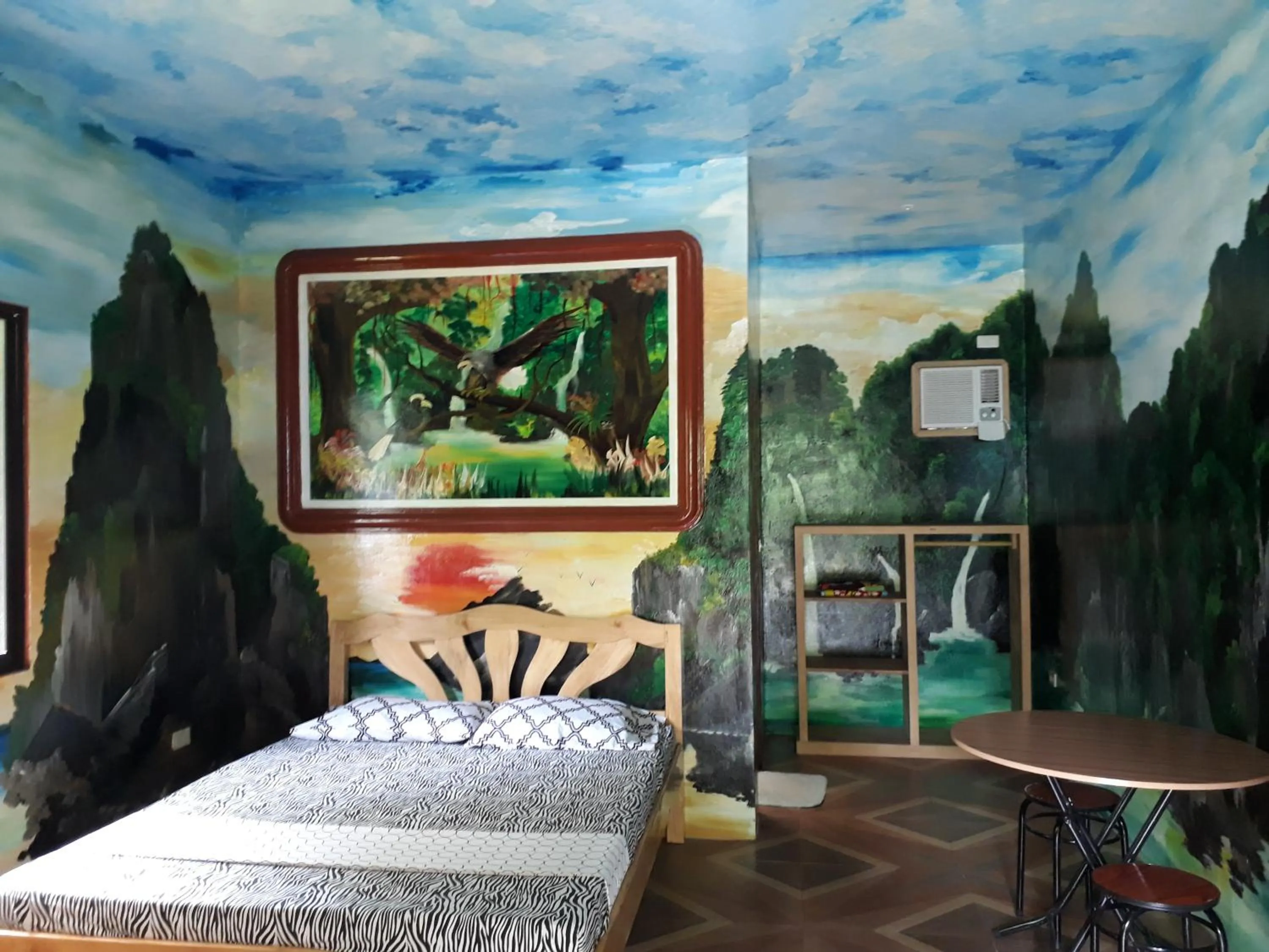 Seating area, Bed in Dabdab Tourist Inn