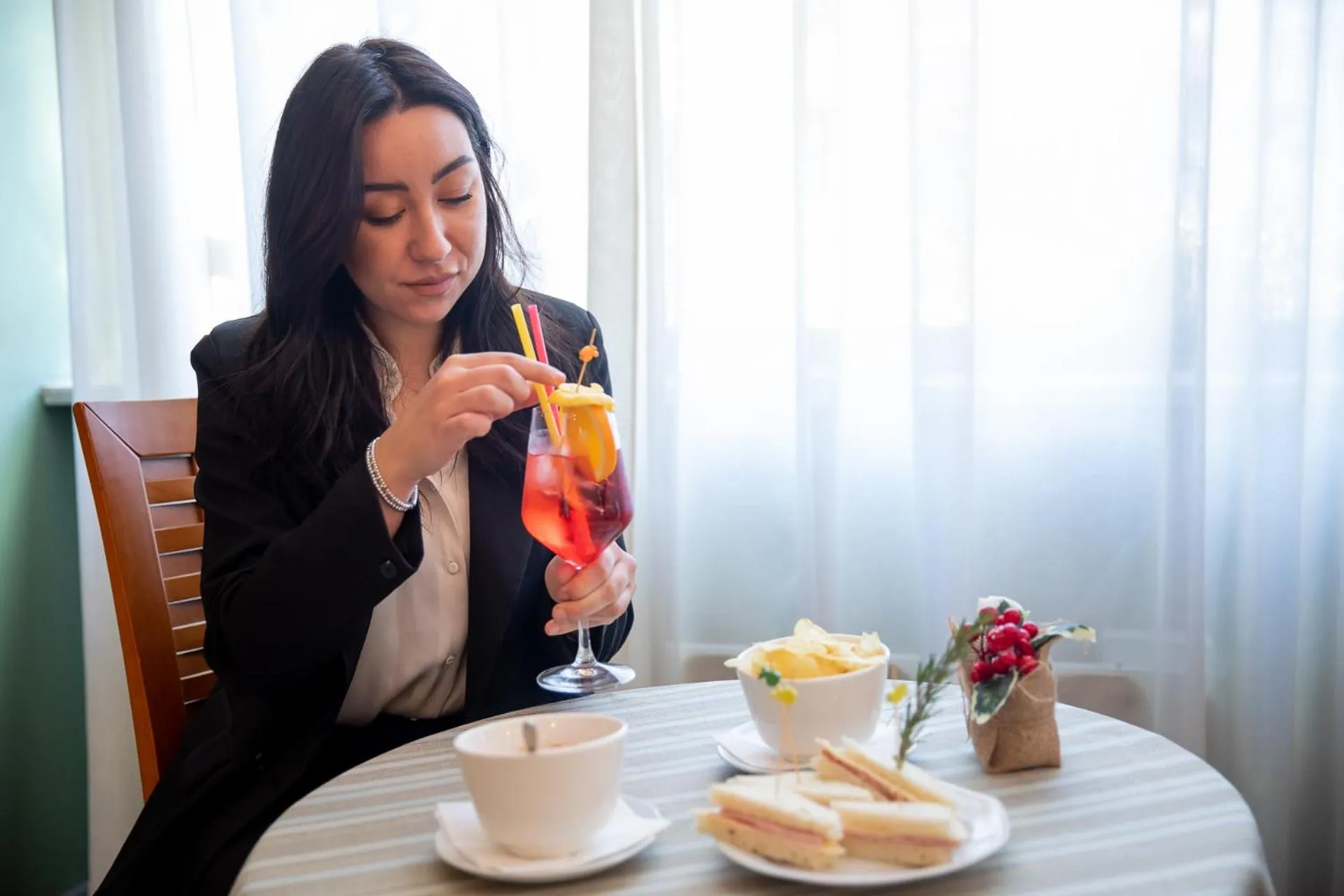 Drinks in Hotel Vittoria