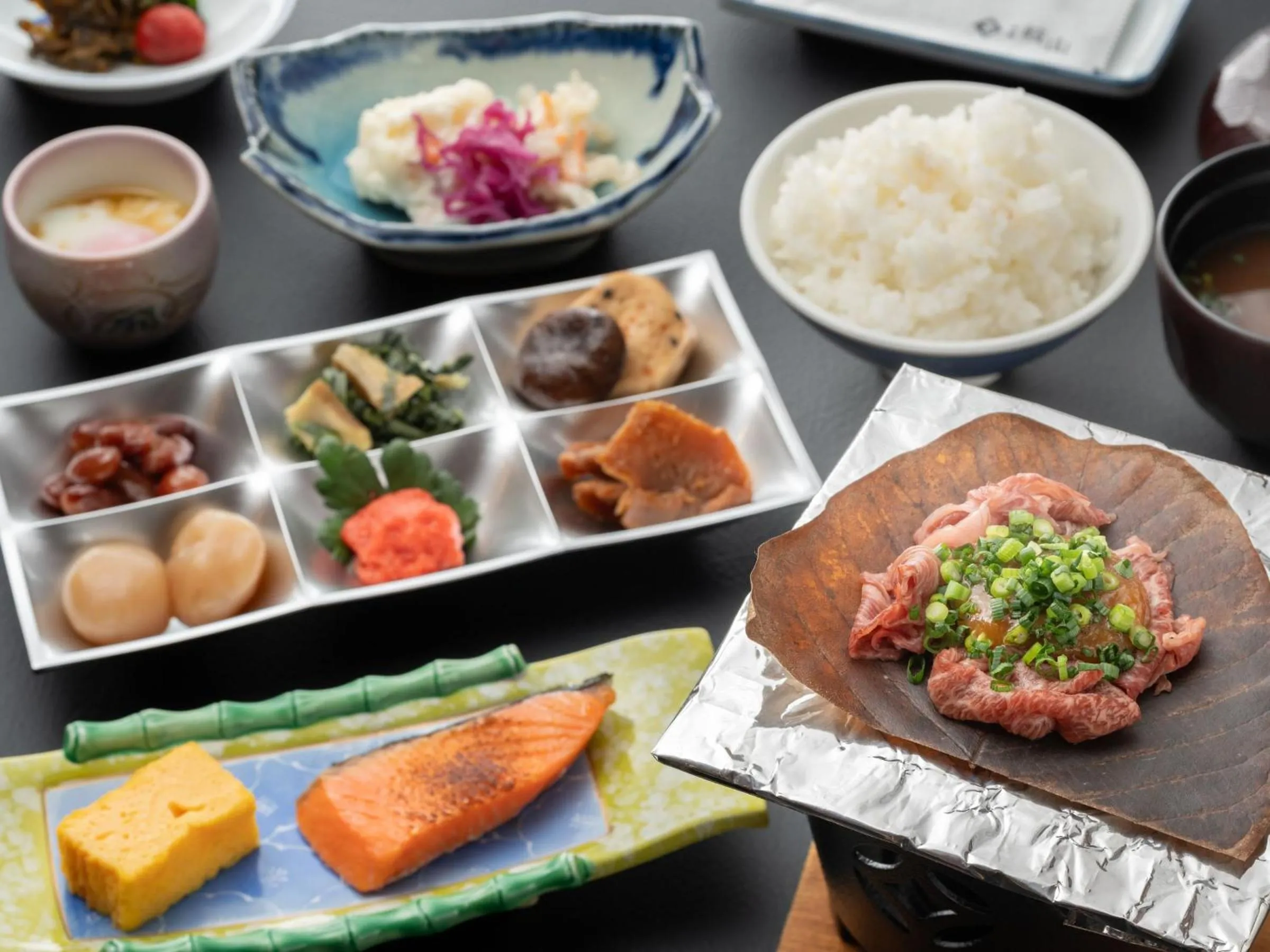 Breakfast in Ryokan Gizan