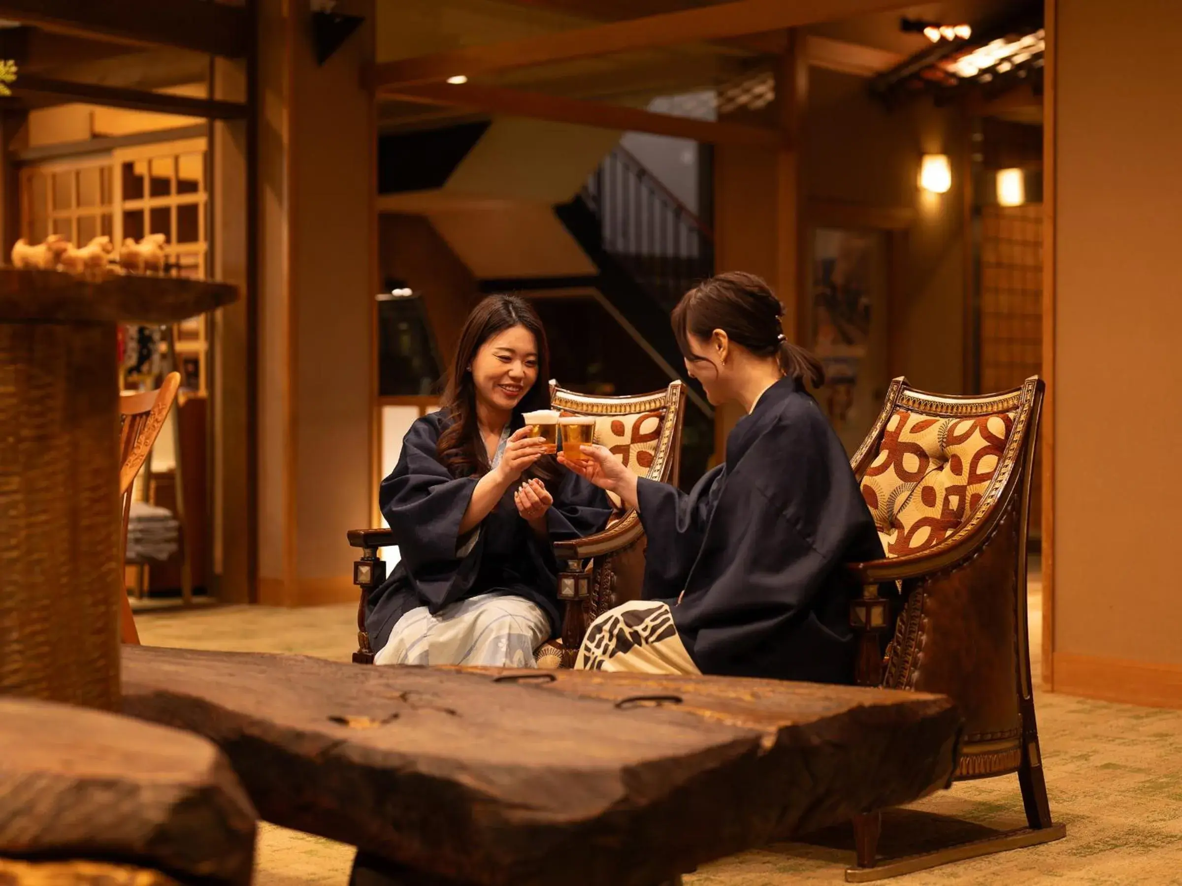 Lobby or reception in Ryokan Gizan Lobby or reception in Ryokan Gizan