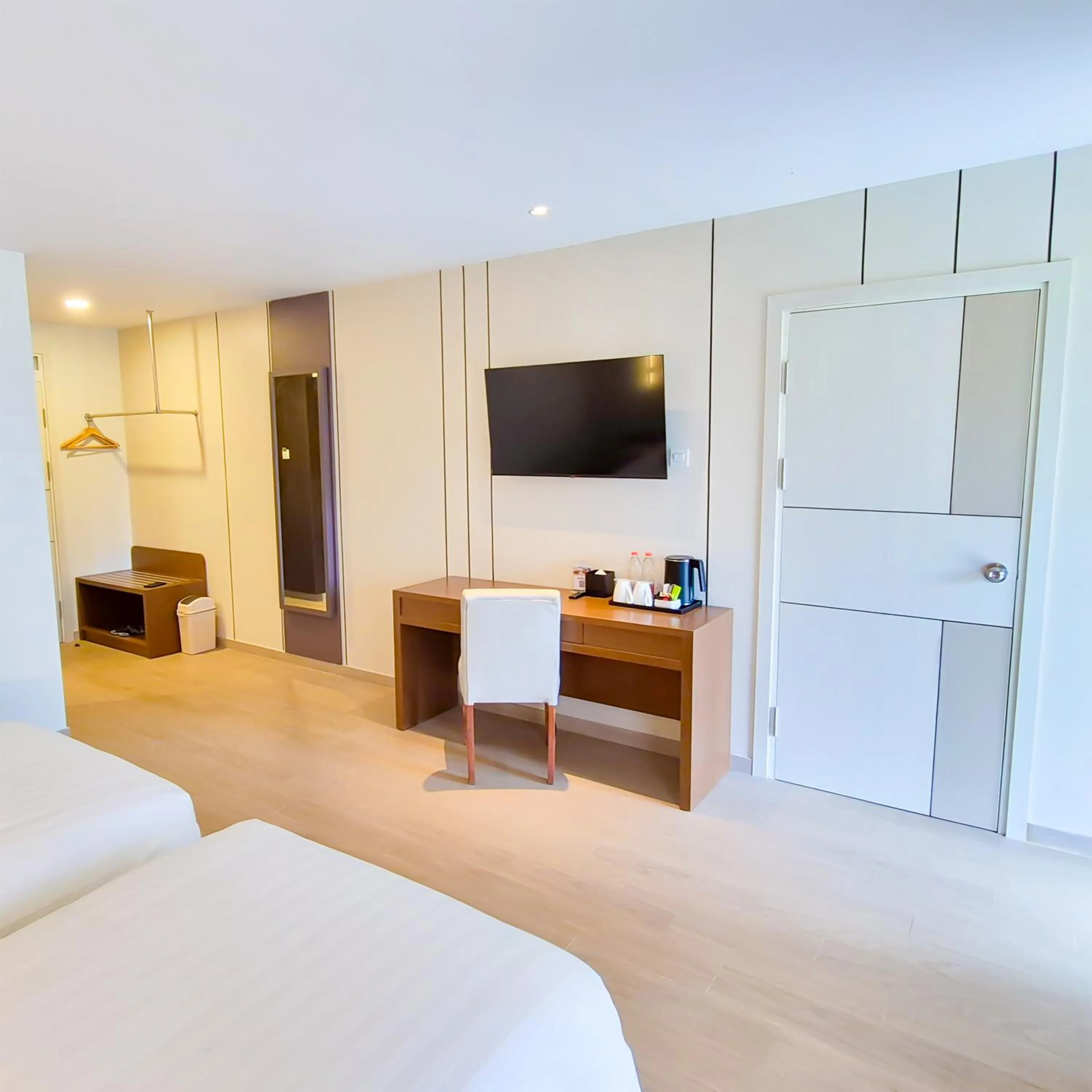 Bed in Grand Whiz Hotel Bromo