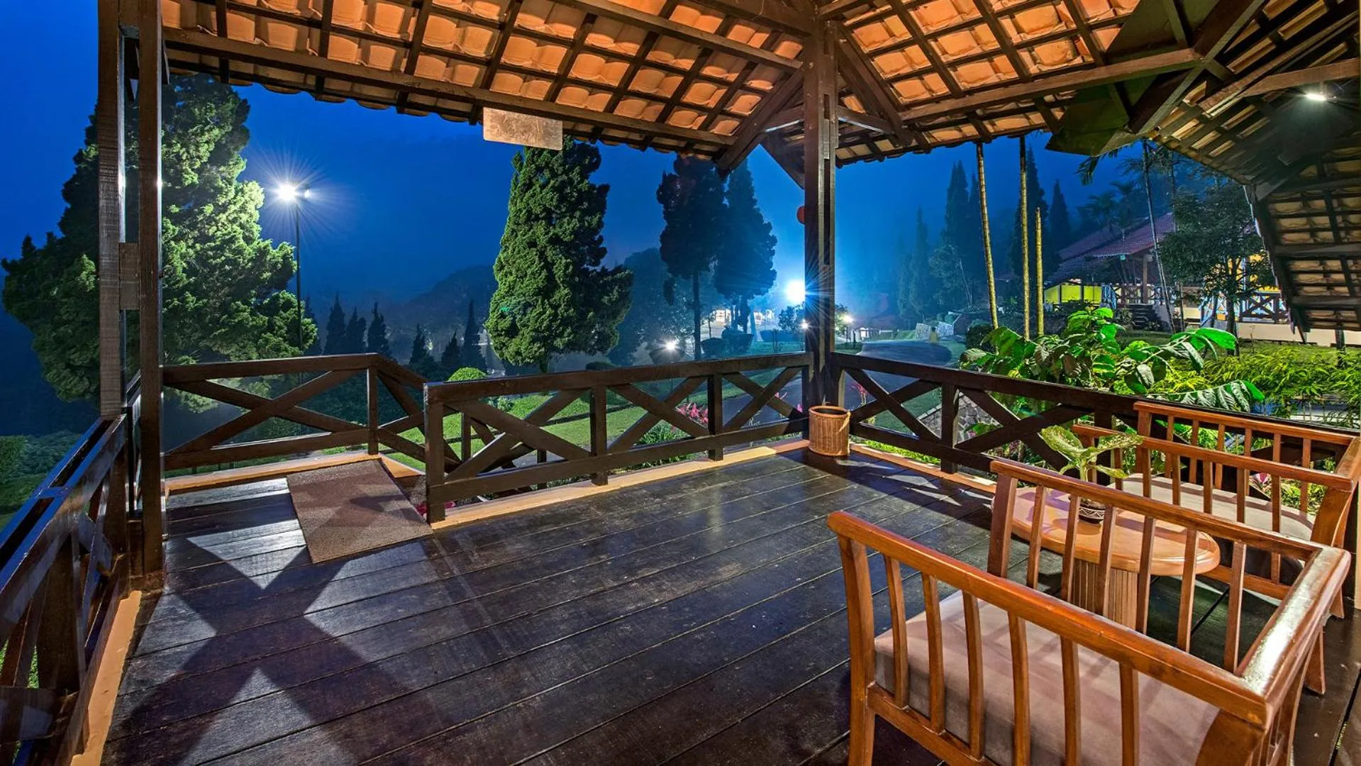 Balcony/Terrace in Grand Whiz Hotel Bromo