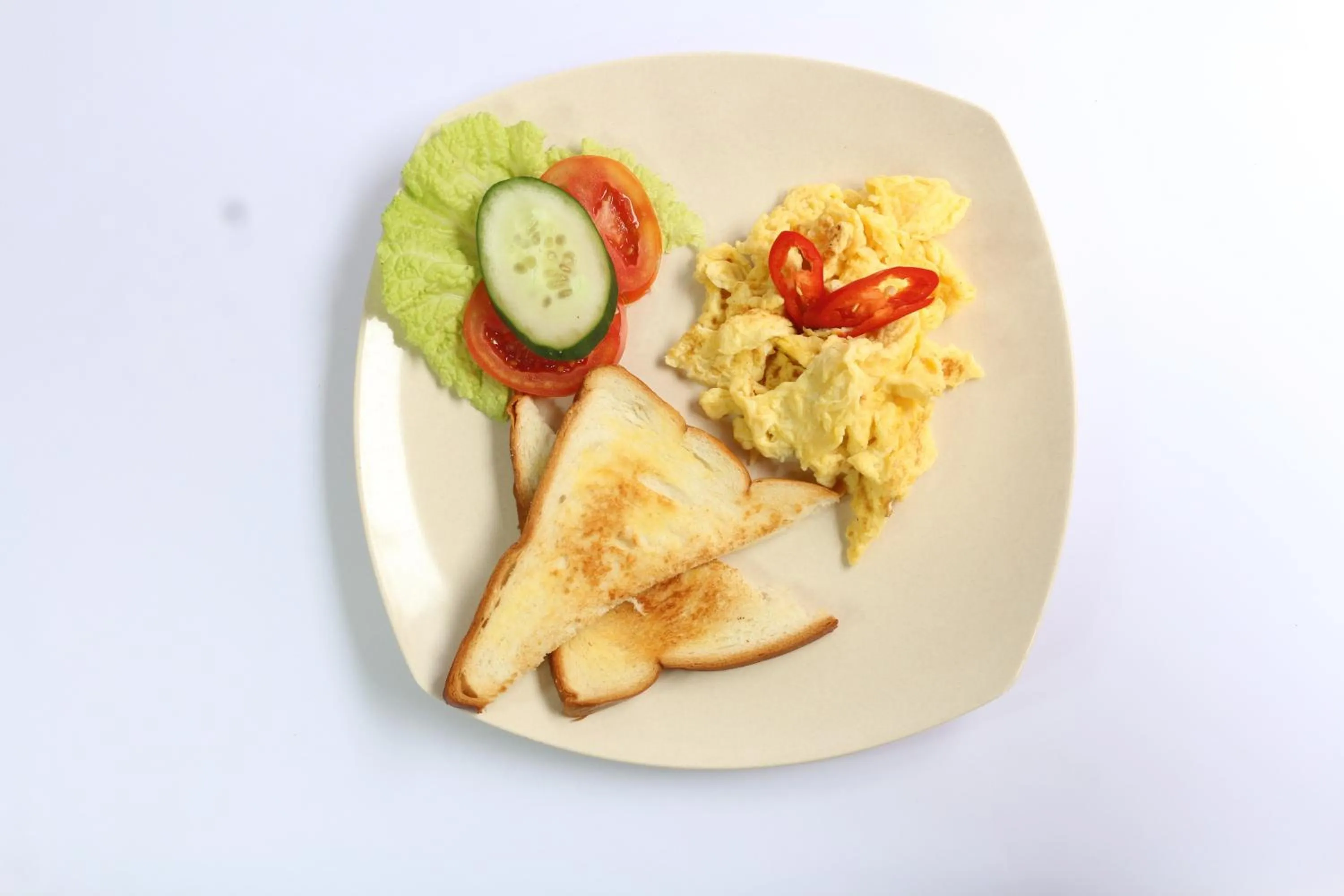 Breakfast in Sebrang Hills Bungalow