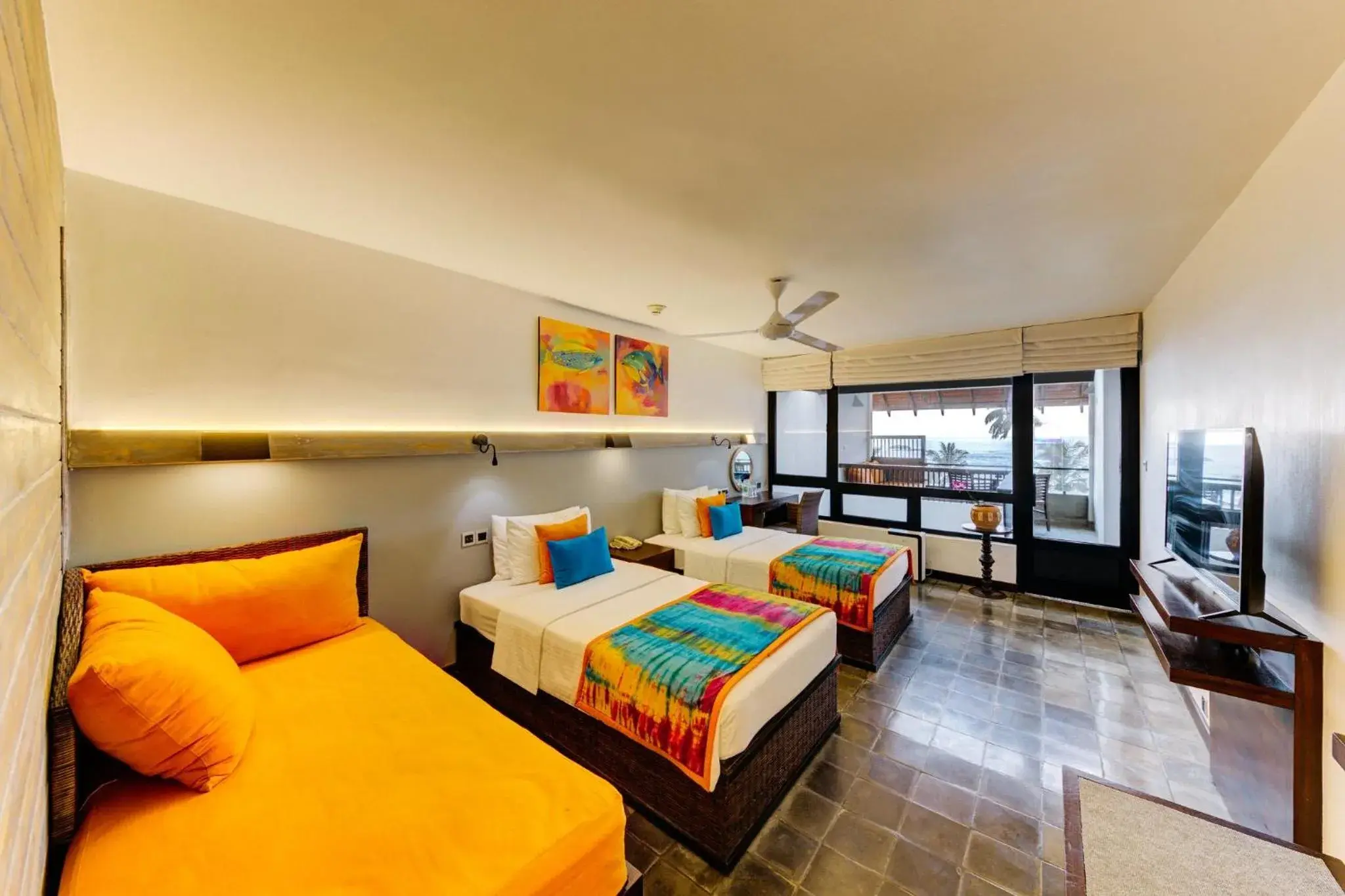Property building, Bed in Hikka Tranz by Cinnamon Property building, Bed in Hikka Tranz by Cinnamon