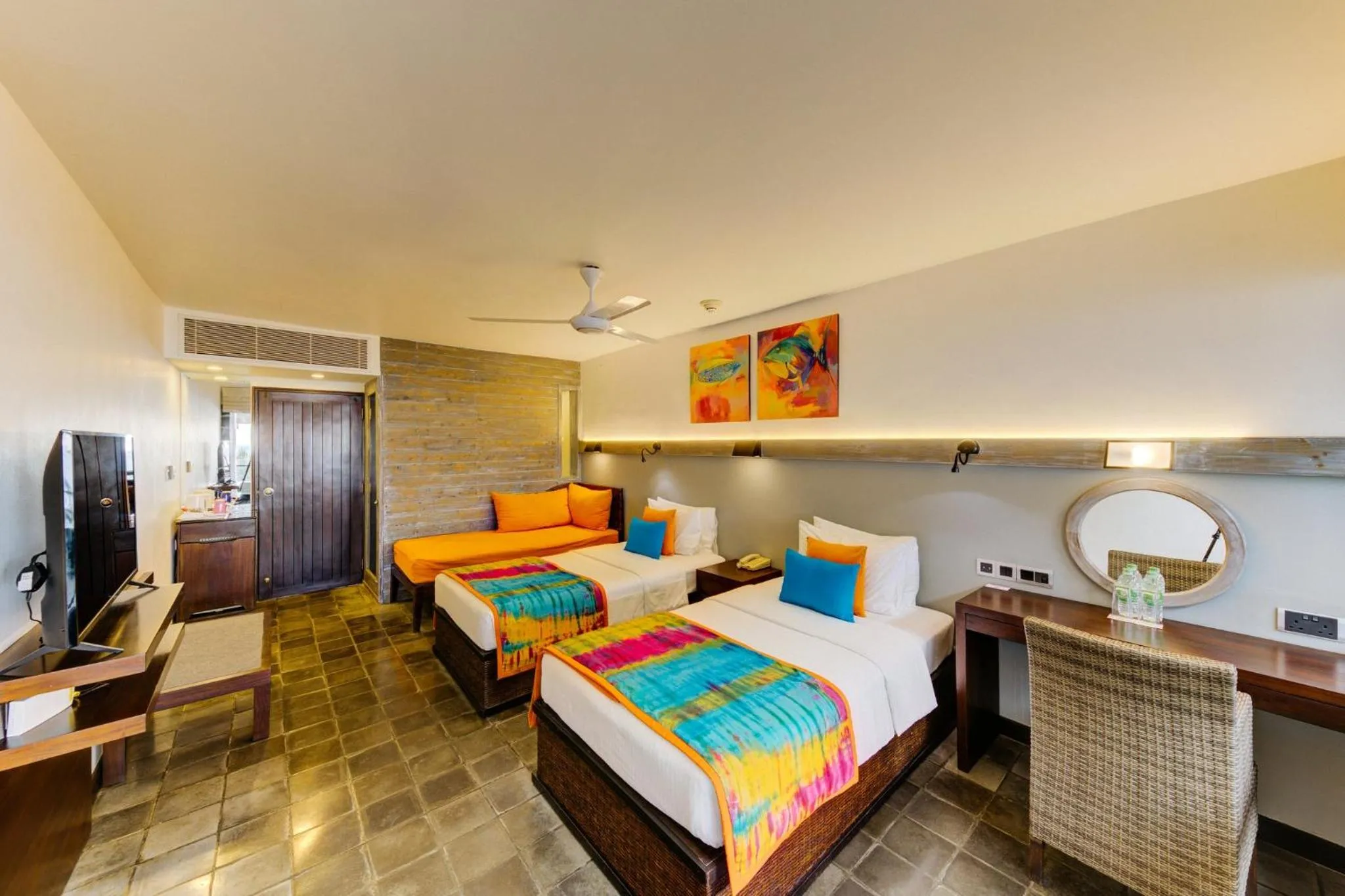 Property building, Bed in Hikka Tranz by Cinnamon