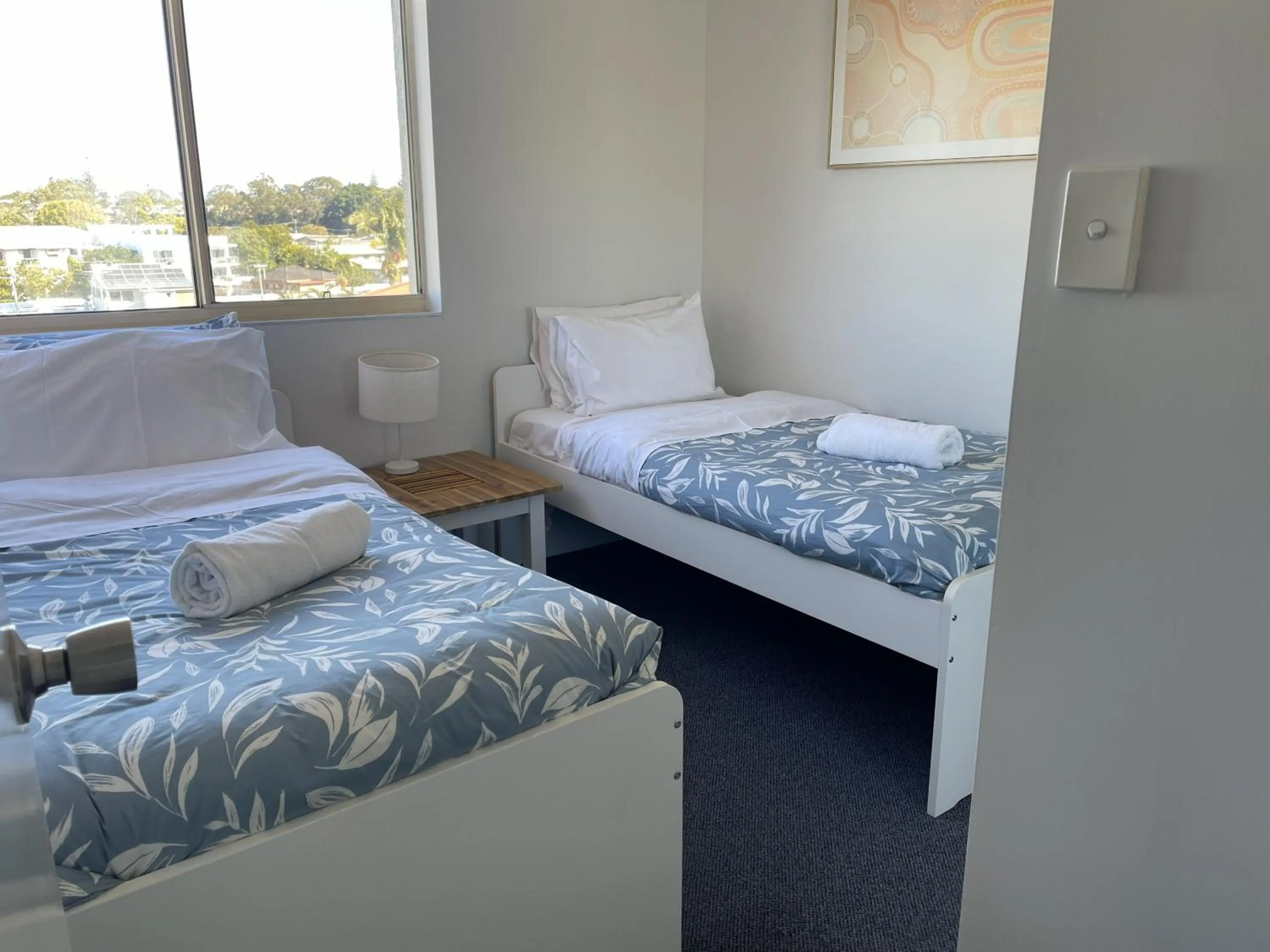 Bedroom, Bed in Bayview Beach Holiday Apartments