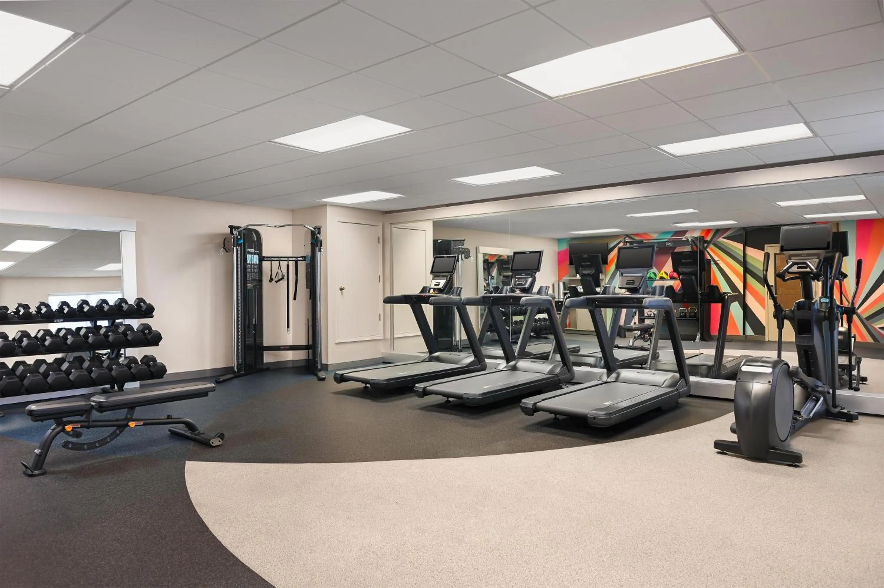 Fitness centre/facilities in Hilton Garden Inn Las Vegas Strip South